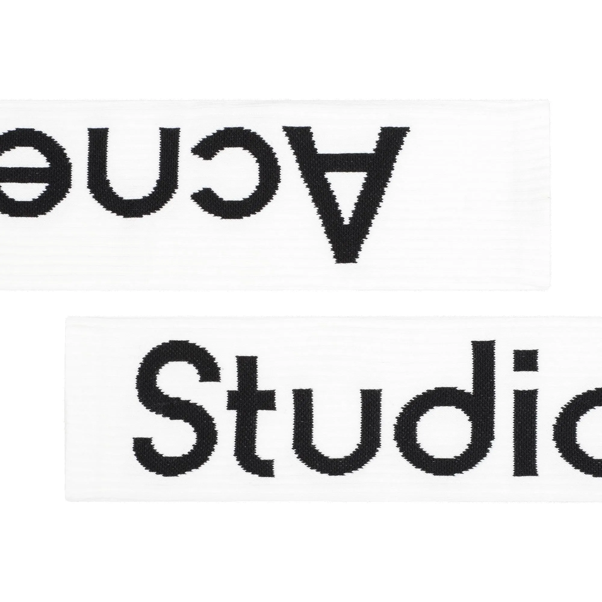 Acne Studios Logo Jacquard Socks