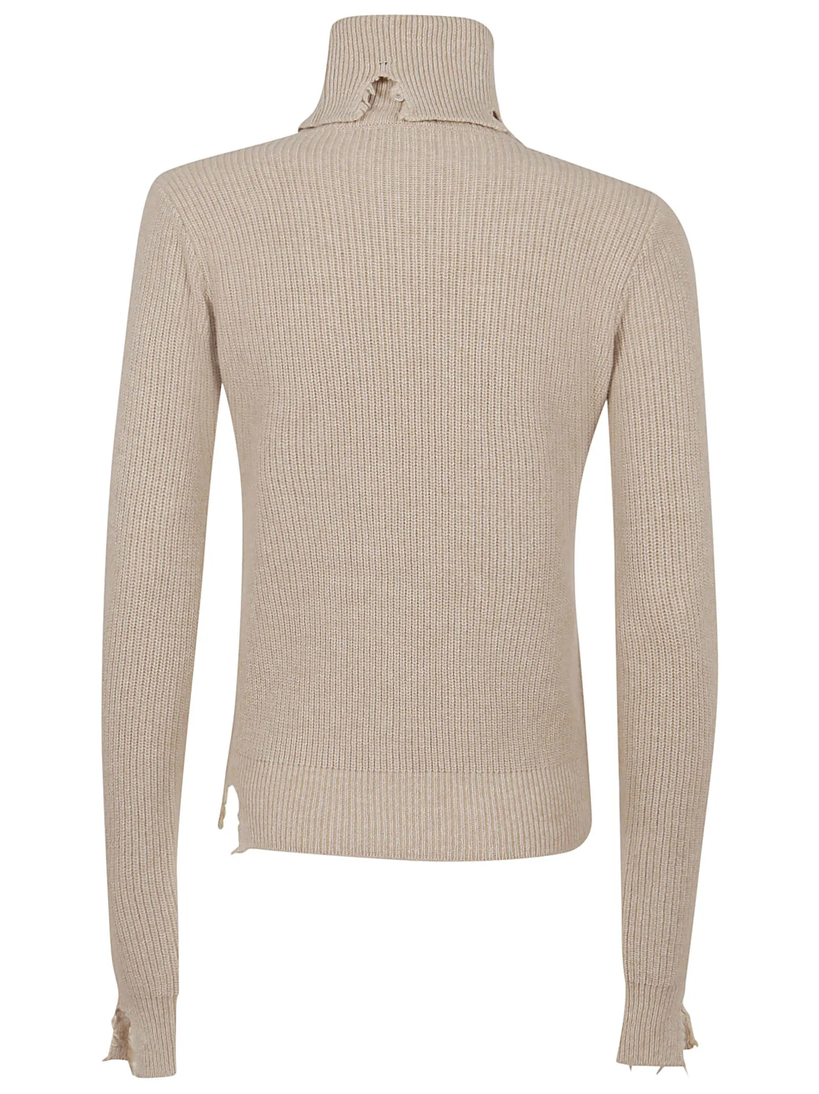 Alanui Sierra Eco Ribbed Knit Turtleneck Sweater