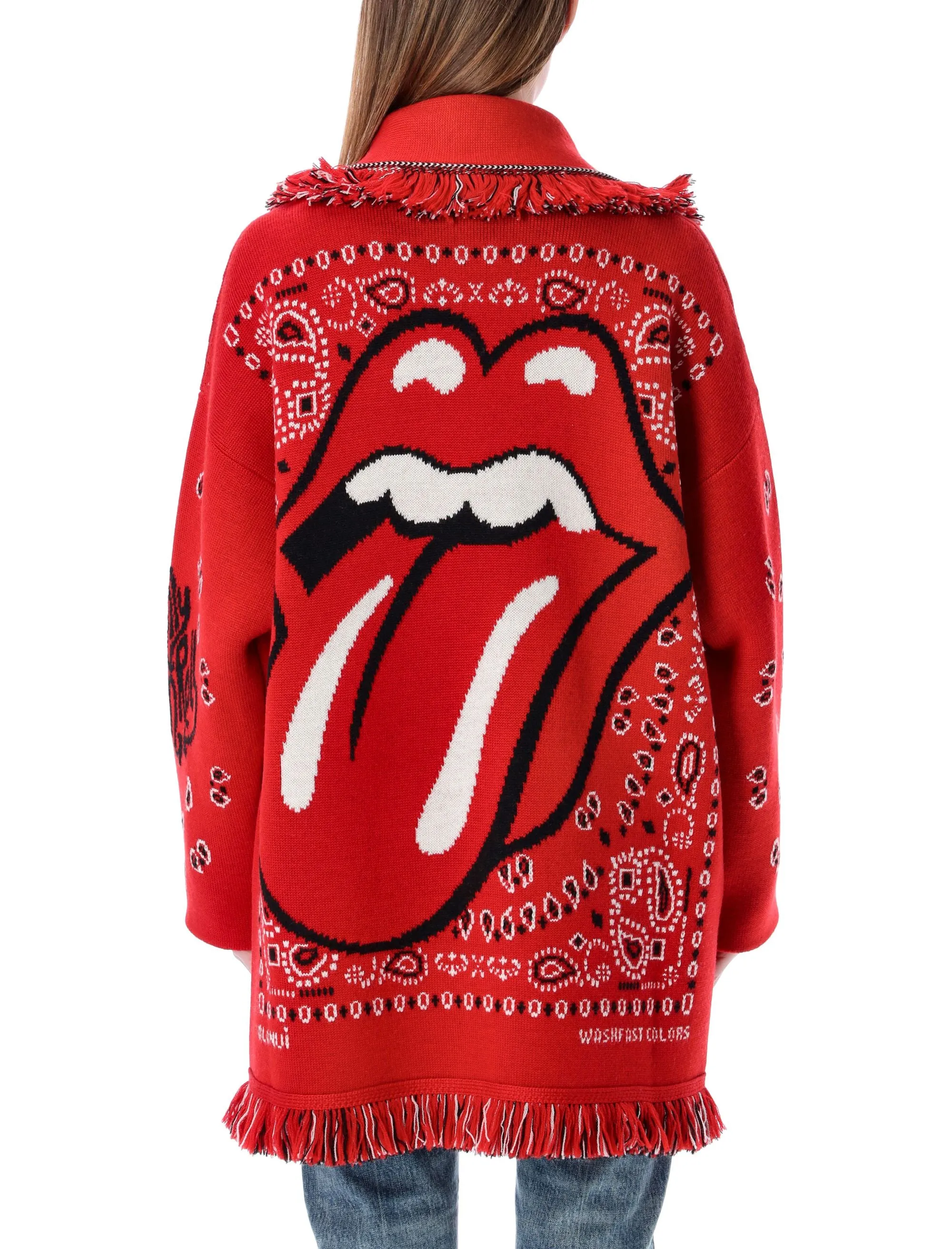 Alanui Tie Waist Knit Cardigan