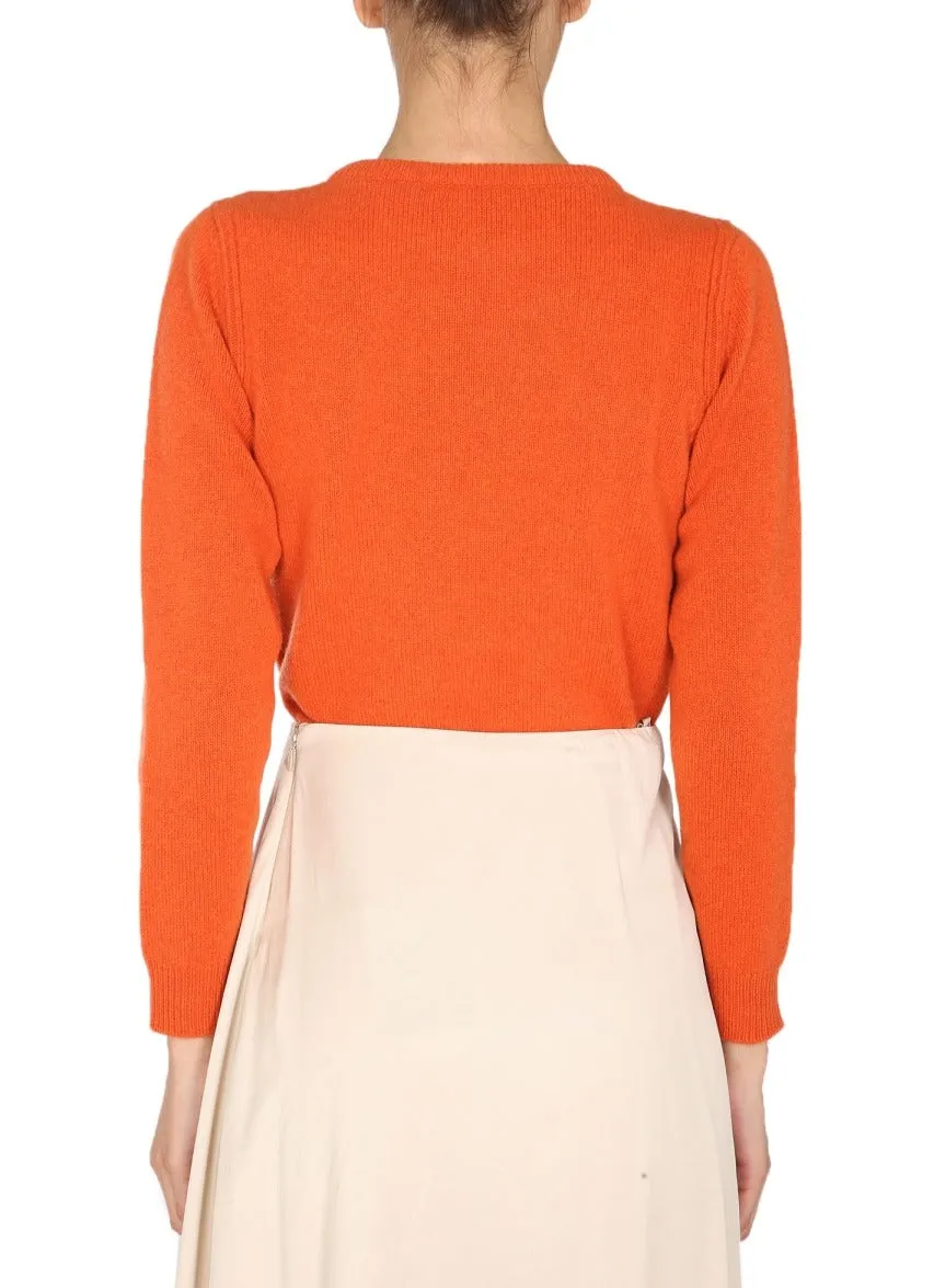 Alberta Ferretti Bohemian Life Crewneck Sweater
