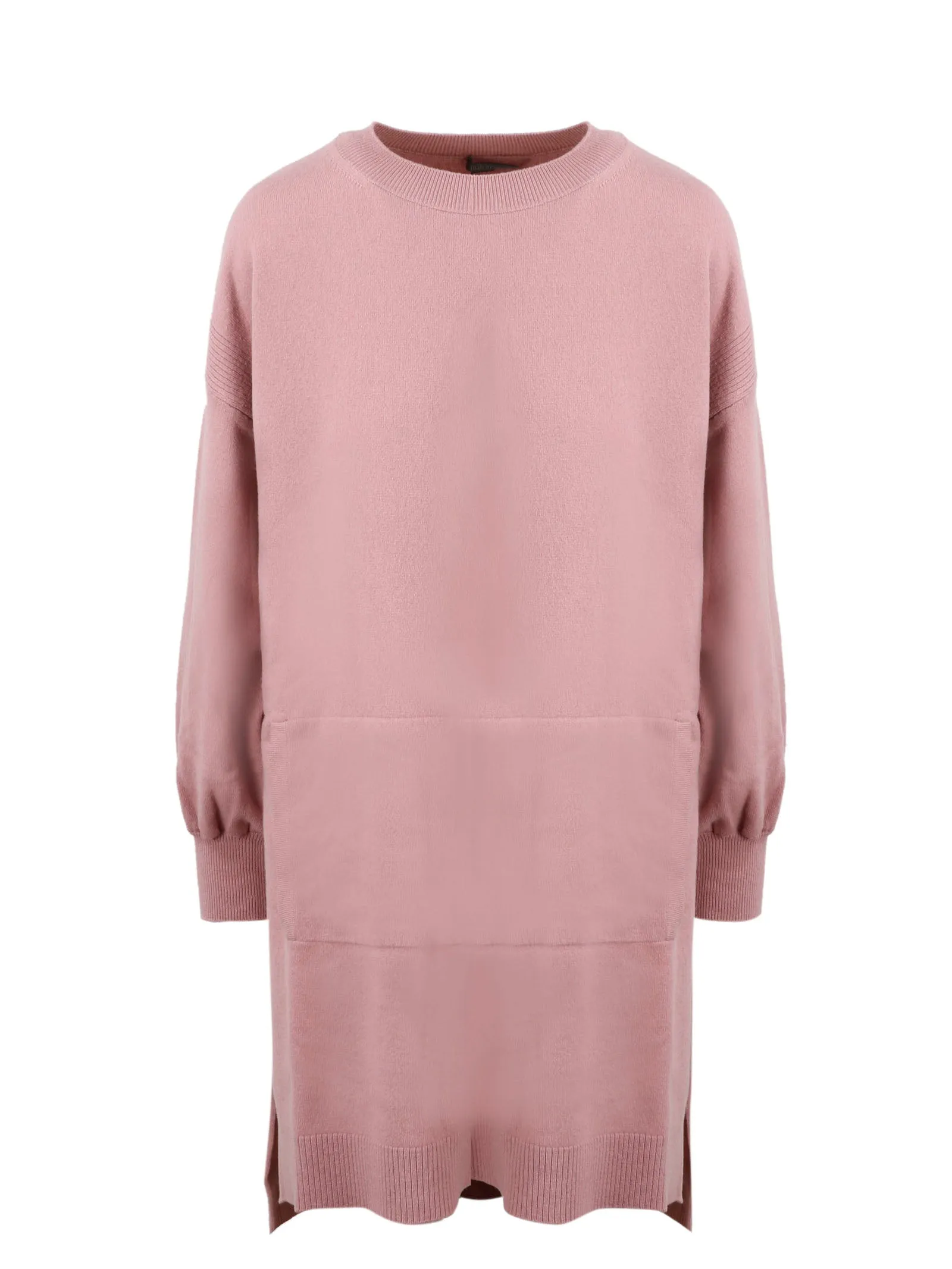 Alberta Ferretti Drop Shoulder Longline Knit Jumper