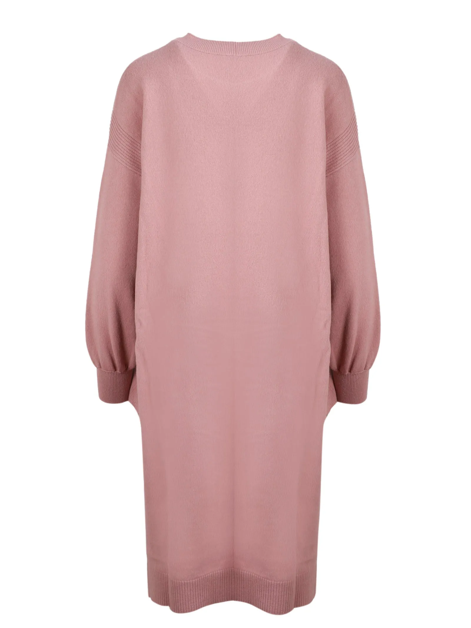 Alberta Ferretti Drop Shoulder Longline Knit Jumper