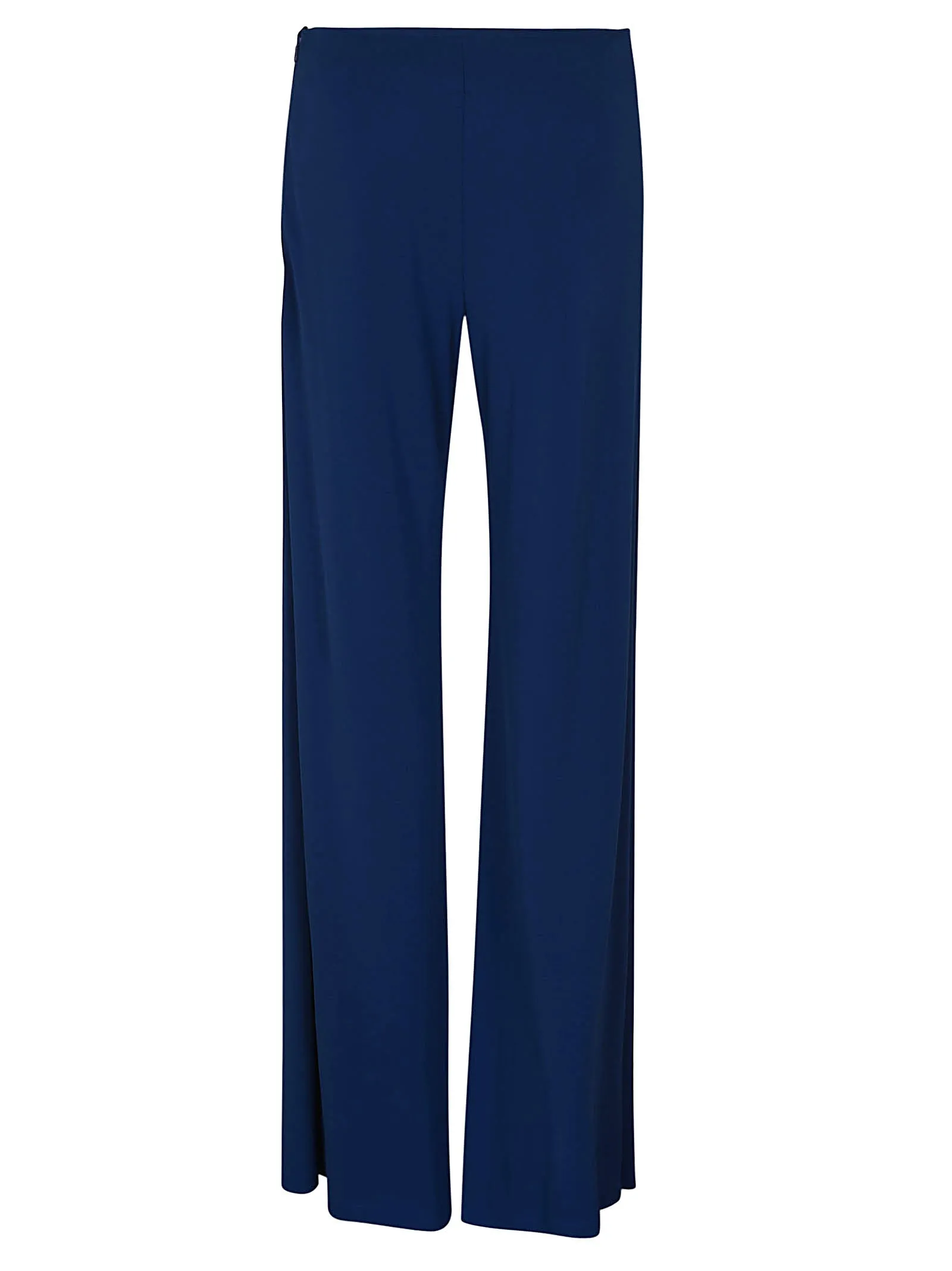 Alberta Ferretti Hidden Zip Flare Pants