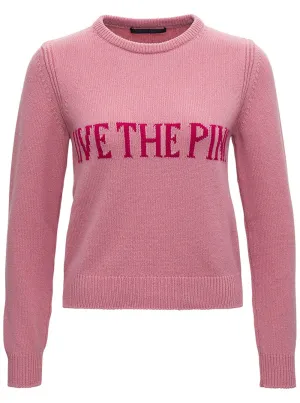 Alberta Ferretti Live The Pink Sweater