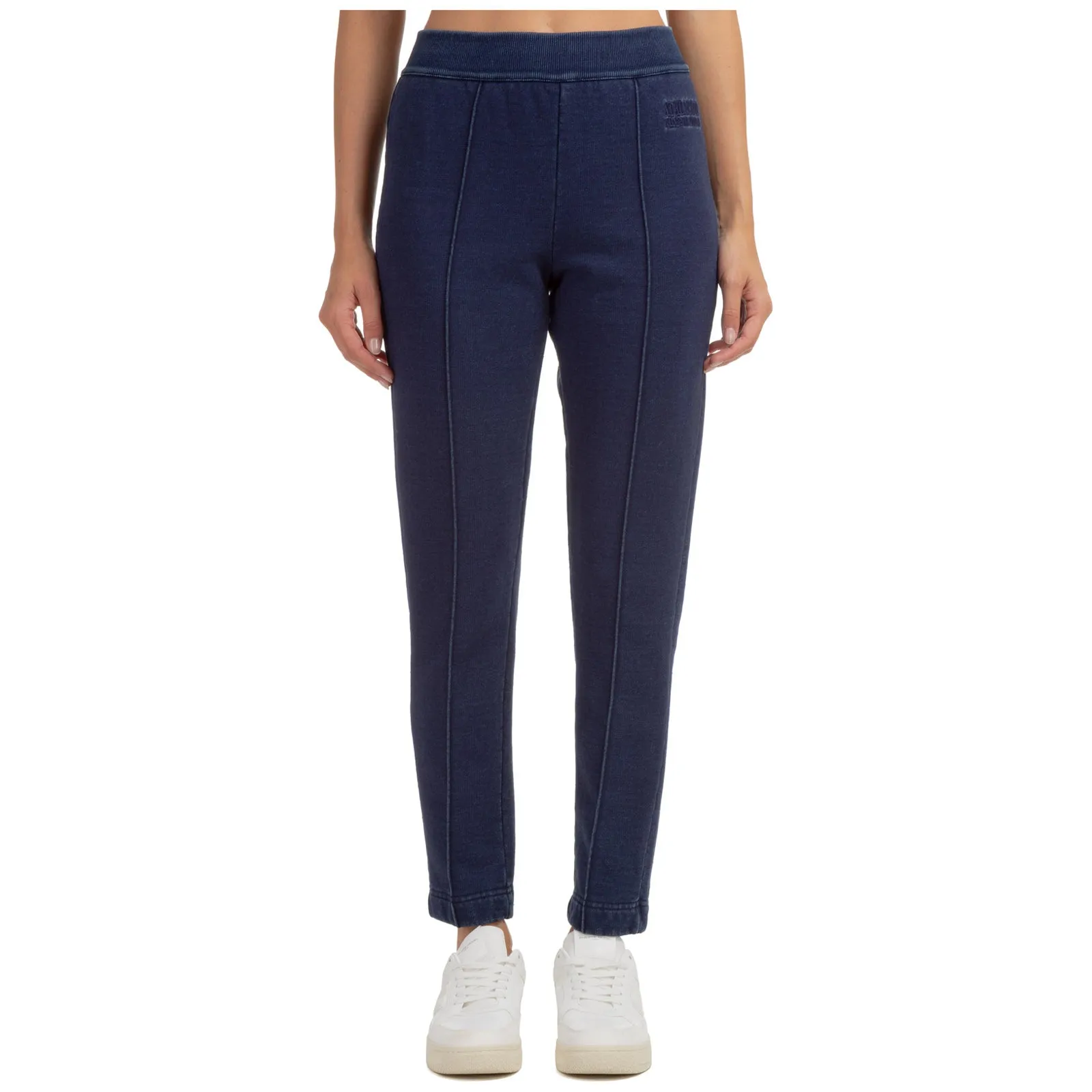 Alberta Ferretti Logo Embroidered Trousers