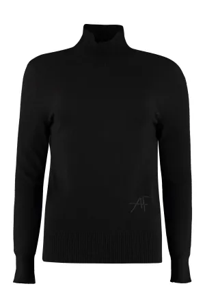 Alberta Ferretti Turtleneck Knit Sweater