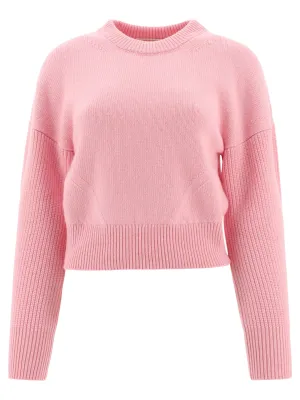 Alexander McQueen Cropped Knit Jumper