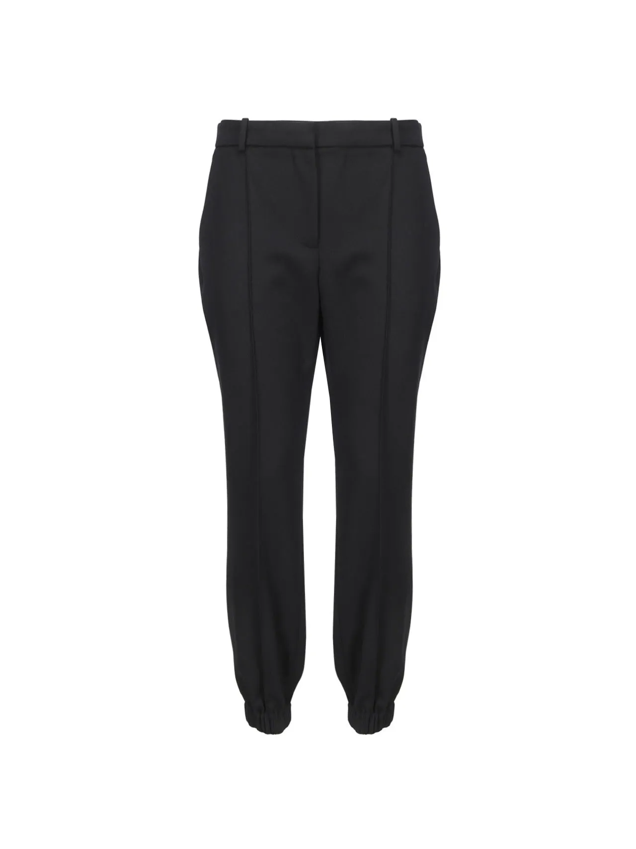 Alexander McQueen Gathered Ankle Pants