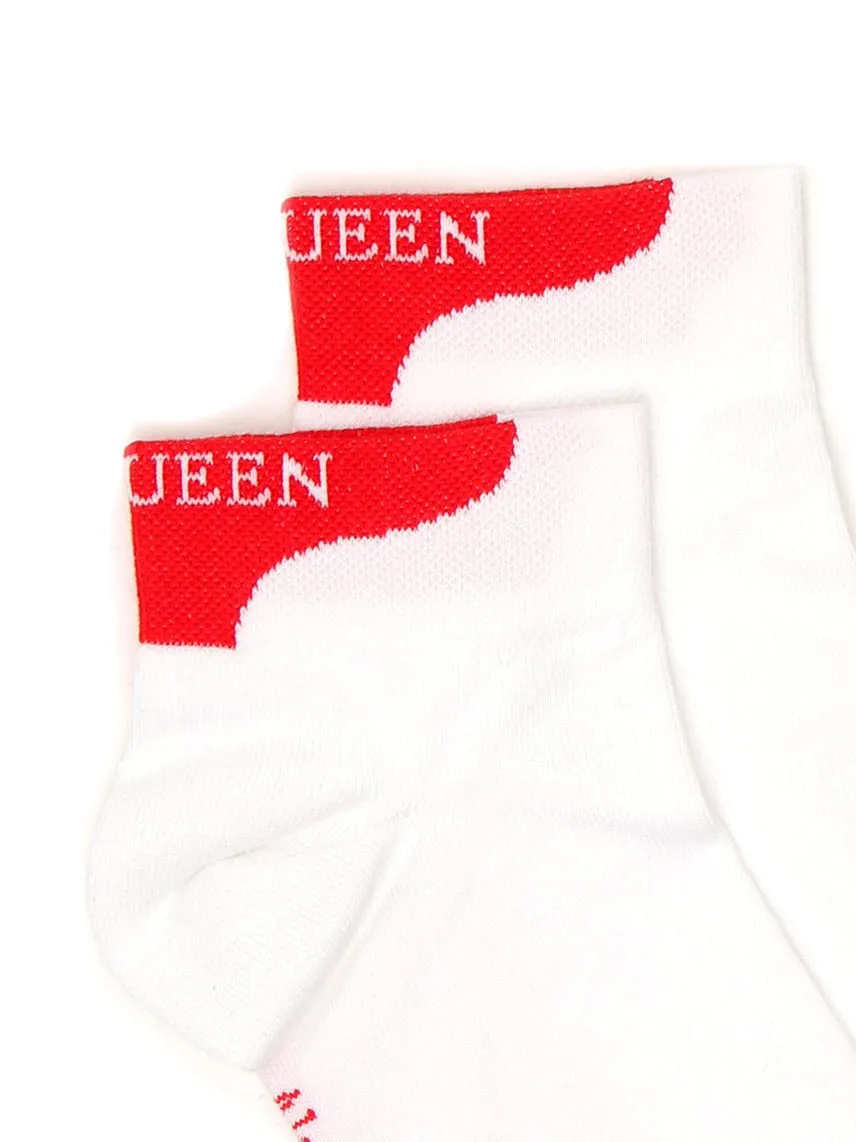 Alexander McQueen Logo Ankle Socks
