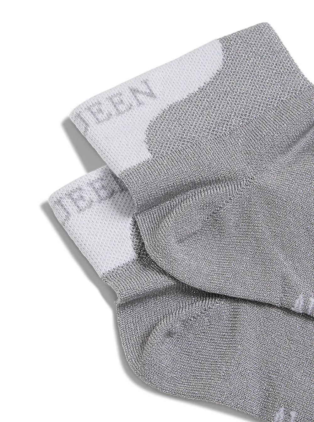 Alexander McQueen Logo Detailed Two-Tone Socks