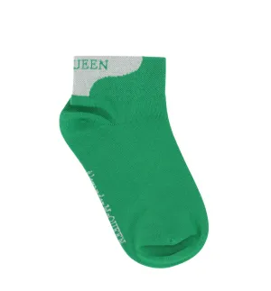 Alexander McQueen Logo Intarsia Ankle Socks