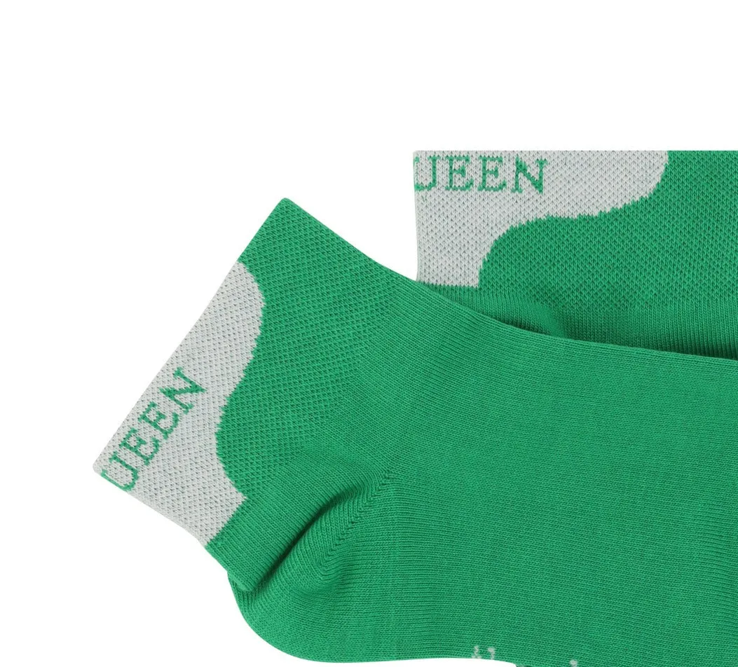 Alexander McQueen Logo Intarsia Ankle Socks