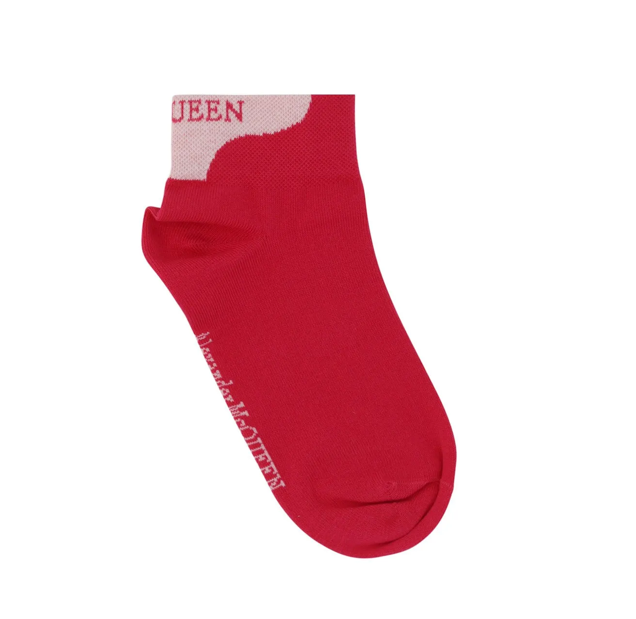 Alexander McQueen Logo Intarsia Ankle Socks