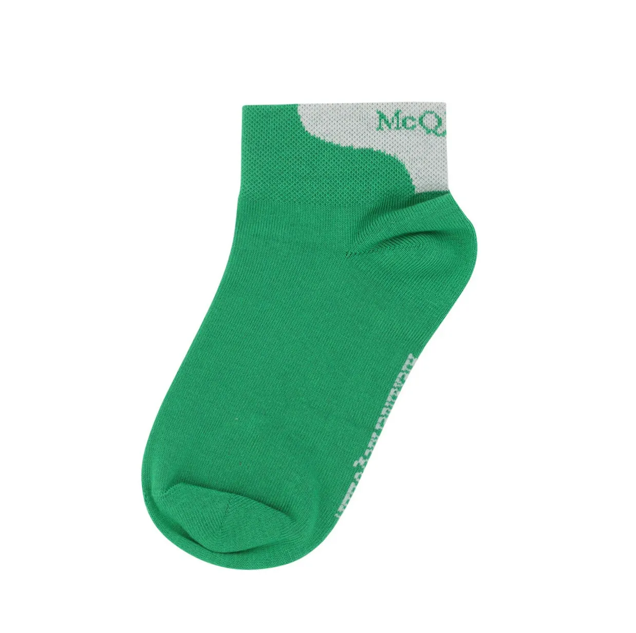 Alexander McQueen Logo Intarsia Ankle Socks