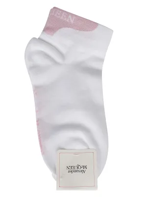 Alexander McQueen Logo Intarsia Ankle Socks