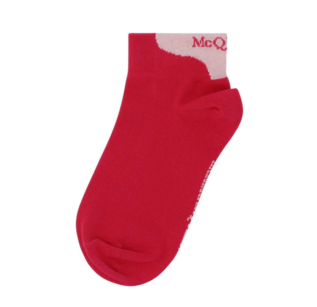 Alexander McQueen Logo Intarsia Ankle Socks