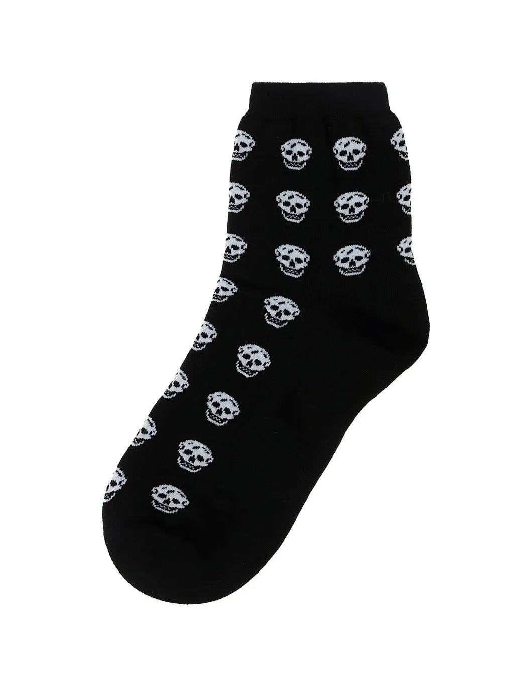 Alexander McQueen Logo Intarsia Crew Socks