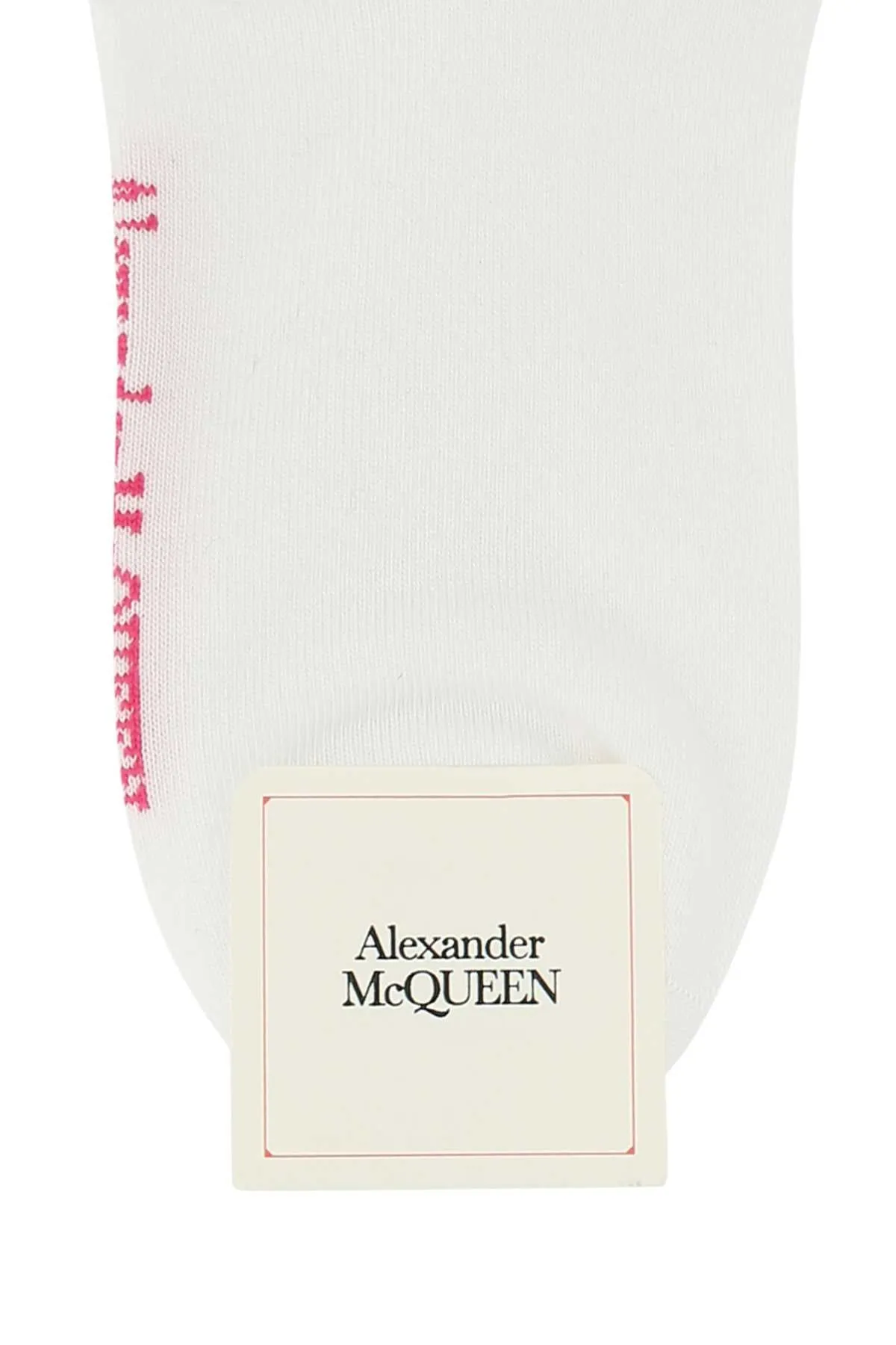 Alexander McQueen Logo Intarsia Socks