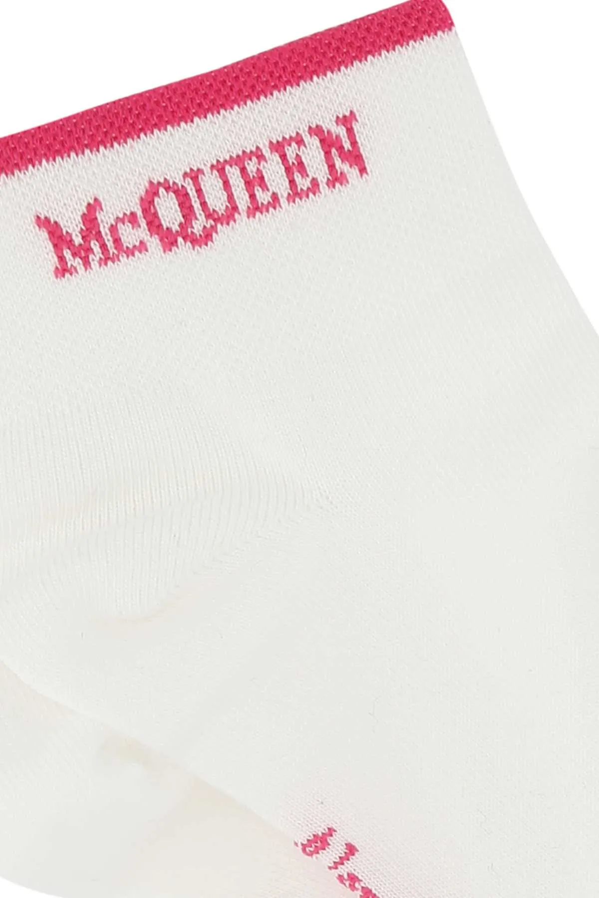 Alexander McQueen Logo Intarsia Socks