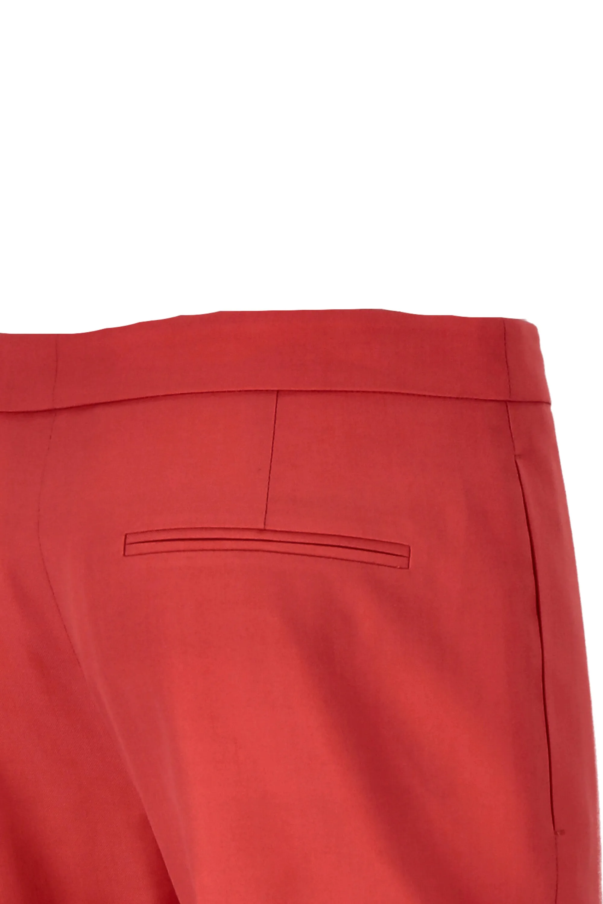Alexander McQueen Mid-Waisted Cropped Trousers