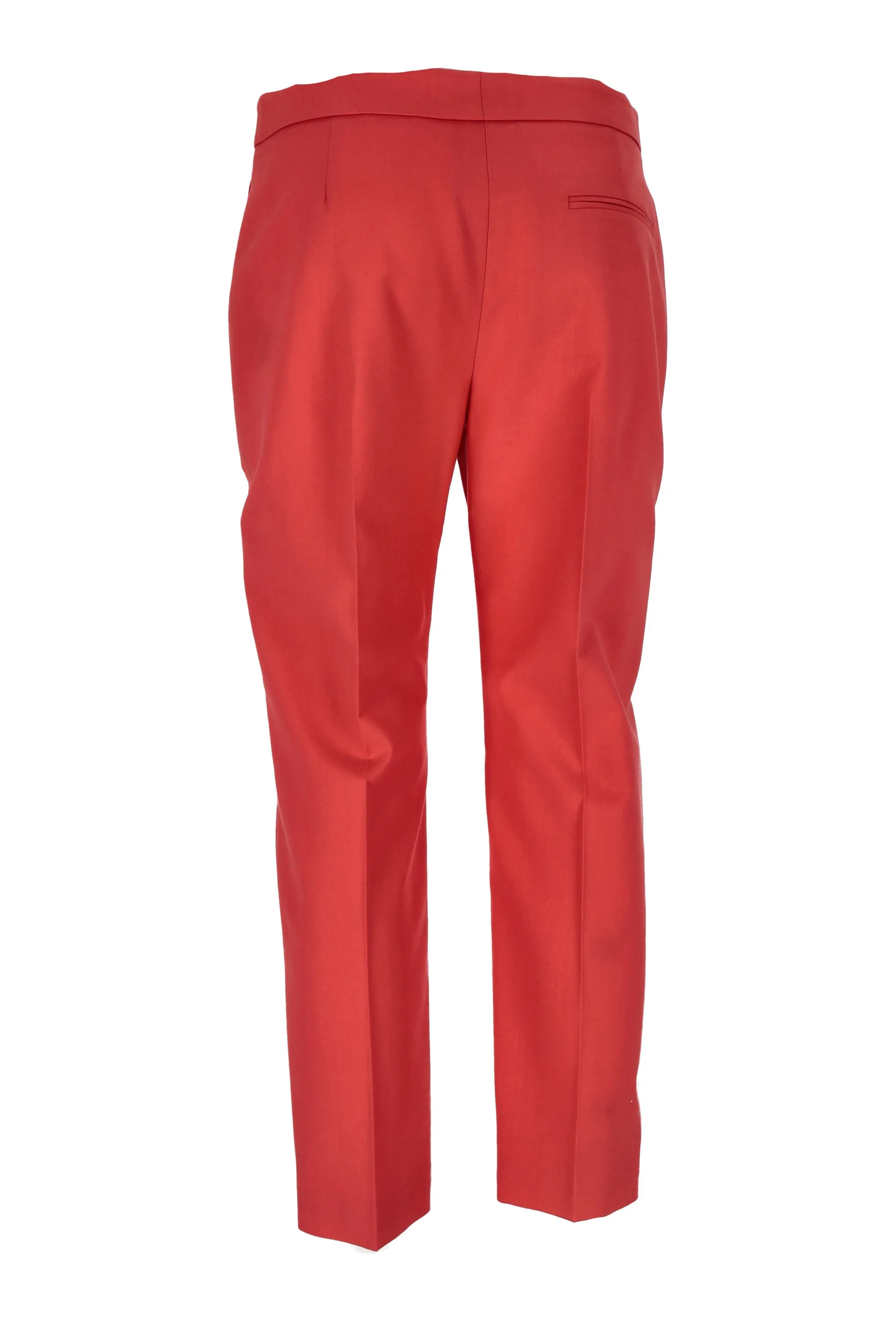 Alexander McQueen Mid-Waisted Cropped Trousers