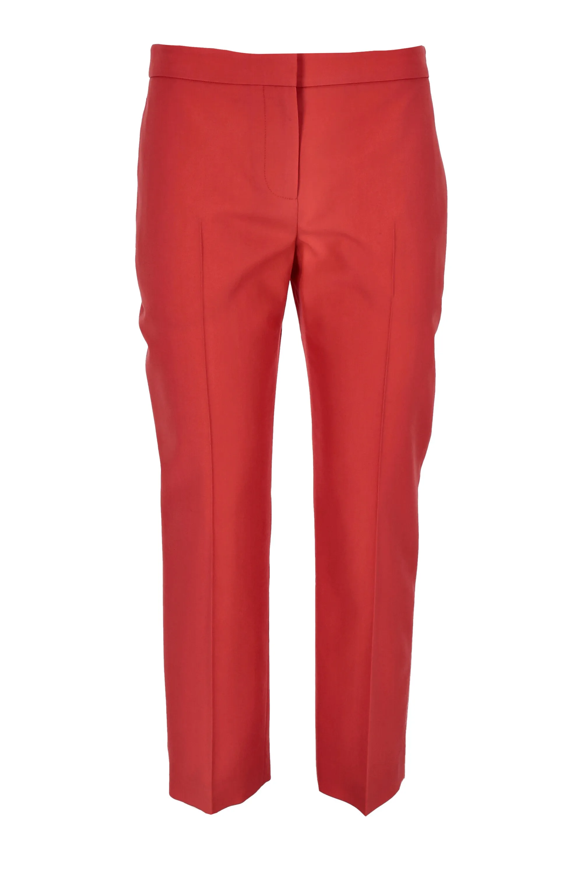 Alexander McQueen Mid-Waisted Cropped Trousers