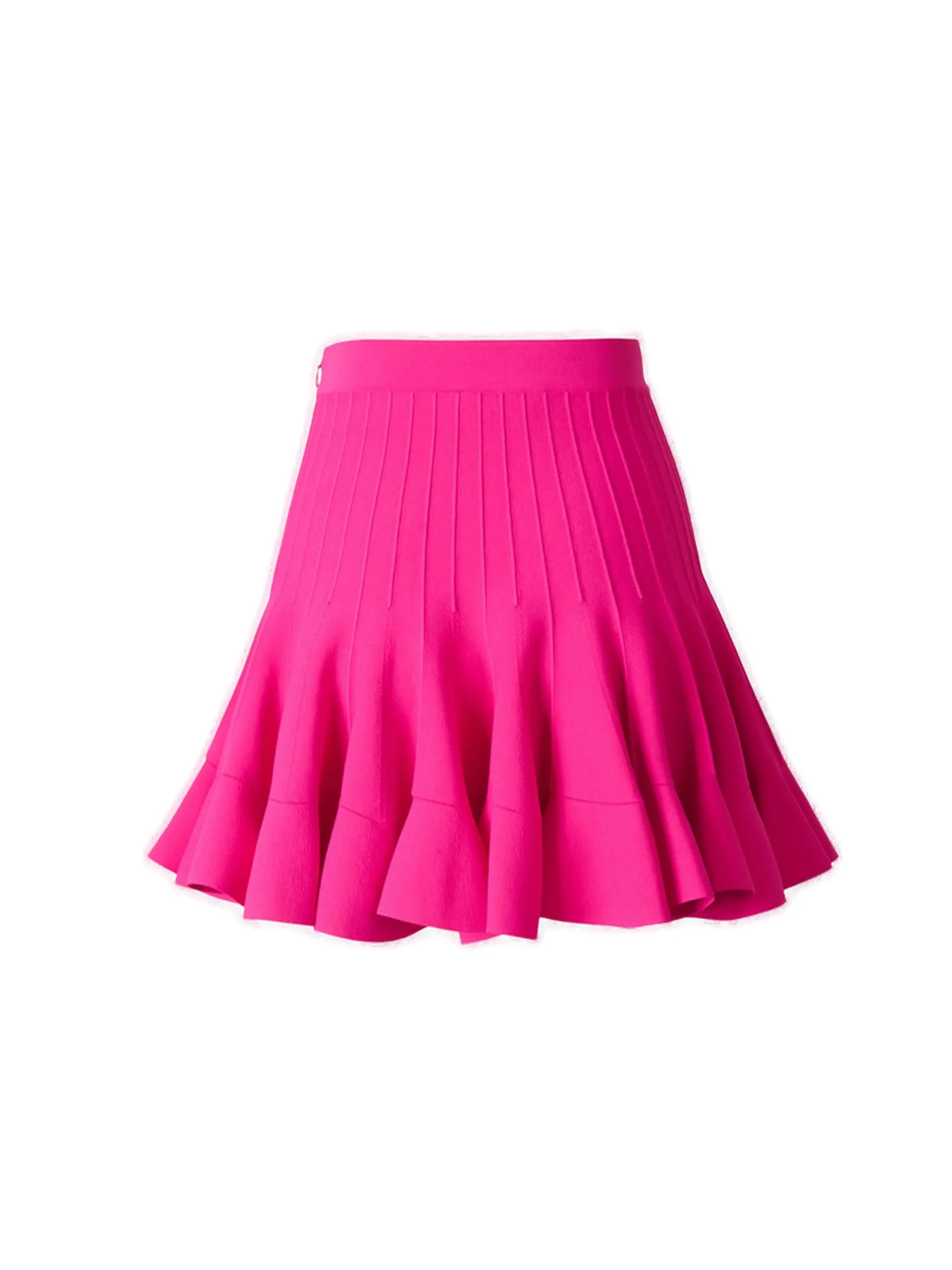Alexander McQueen Ruffle Knit Mini Skirt