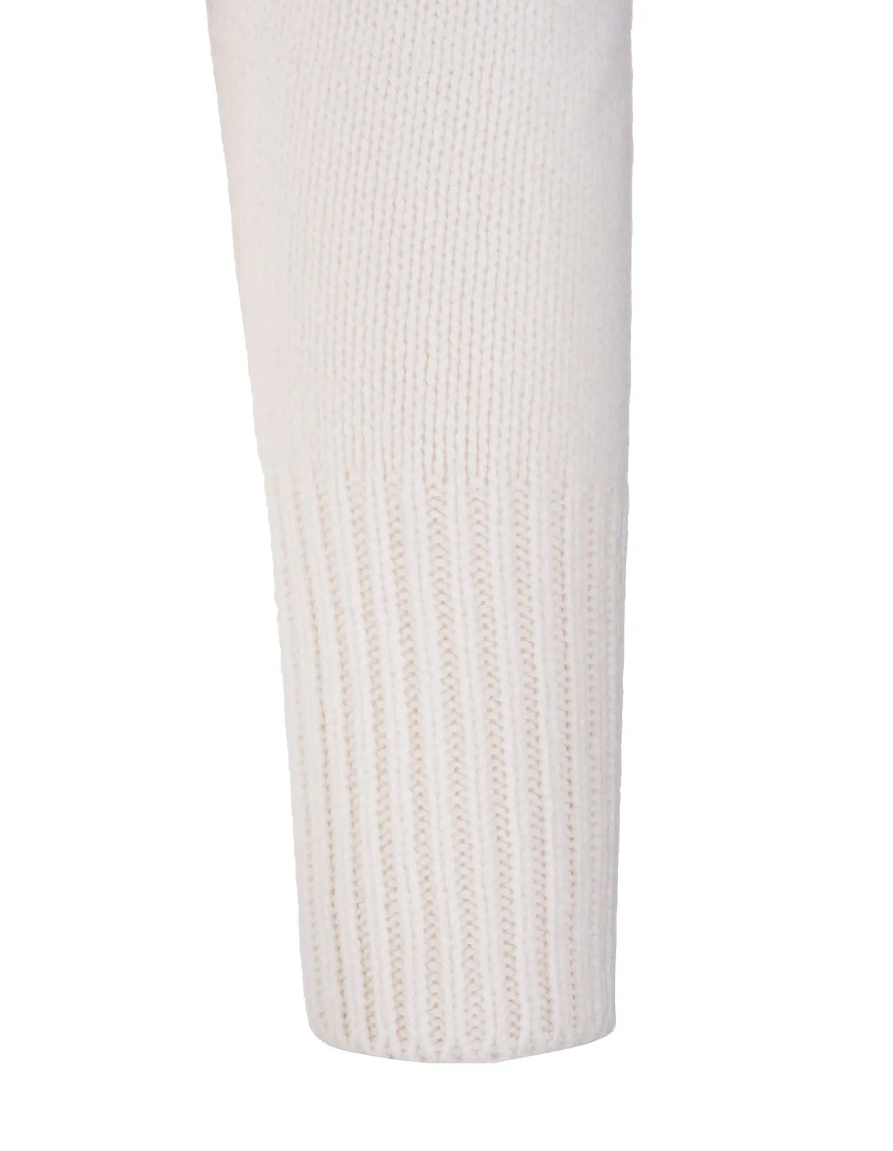 Alexander McQueen Ruffled Neck Knitted Sweater