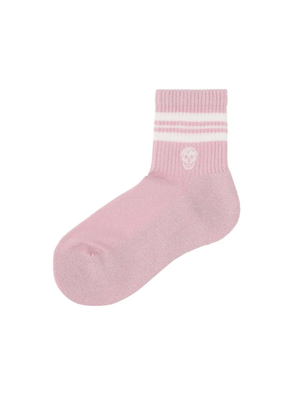 Alexander McQueen Skull Logo Intarsia Socks