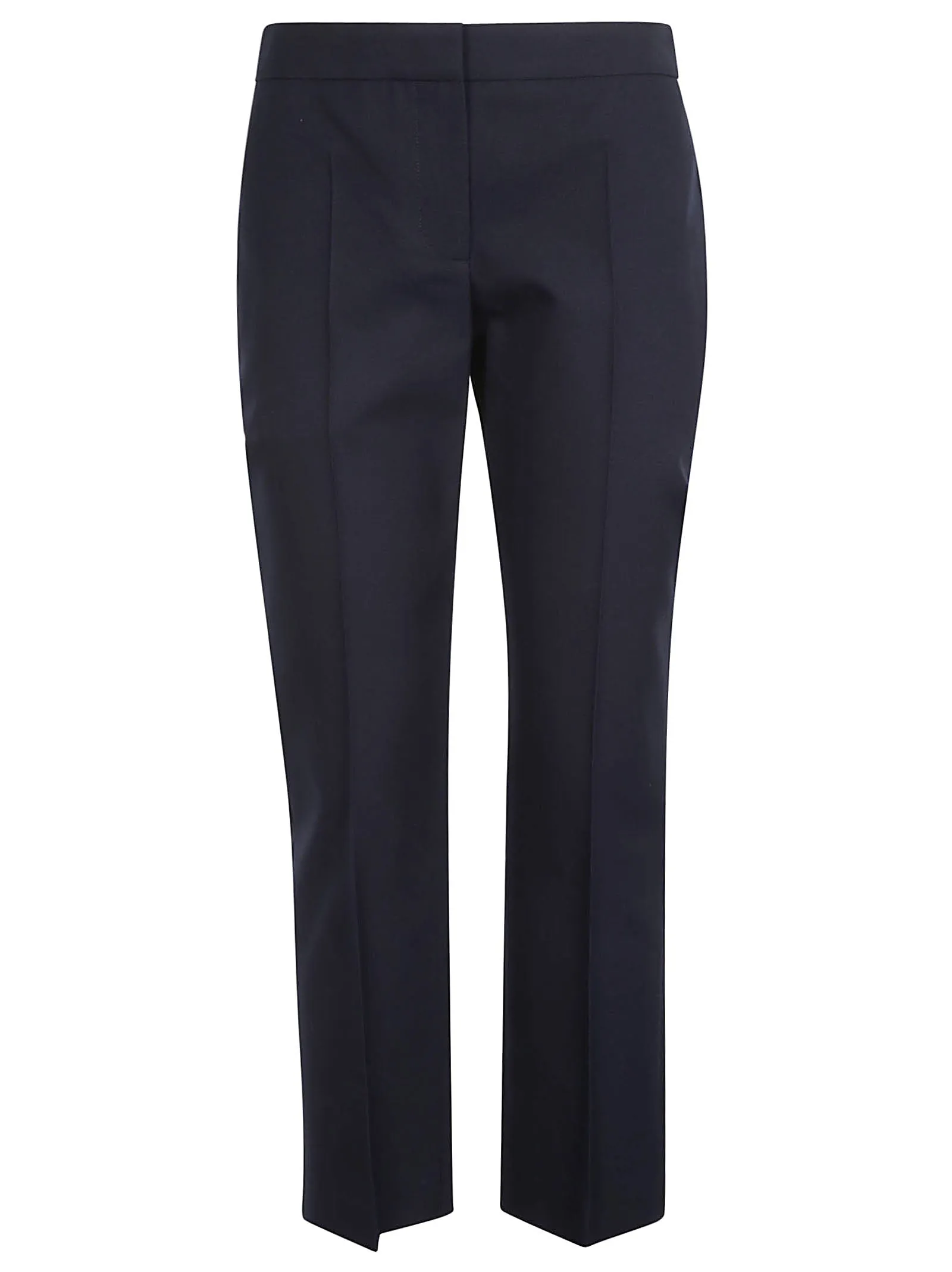 Alexander McQueen Straight-Leg Cropped Trousers