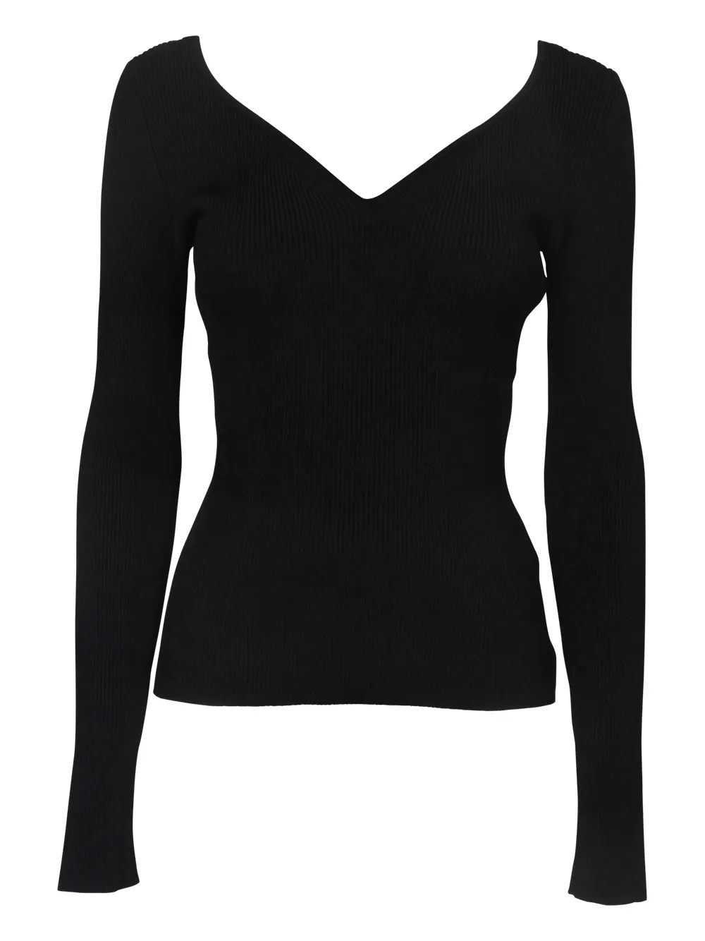 Alexander McQueen V-Neck Knit Top