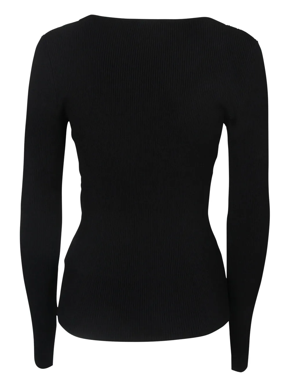 Alexander McQueen V-Neck Knit Top