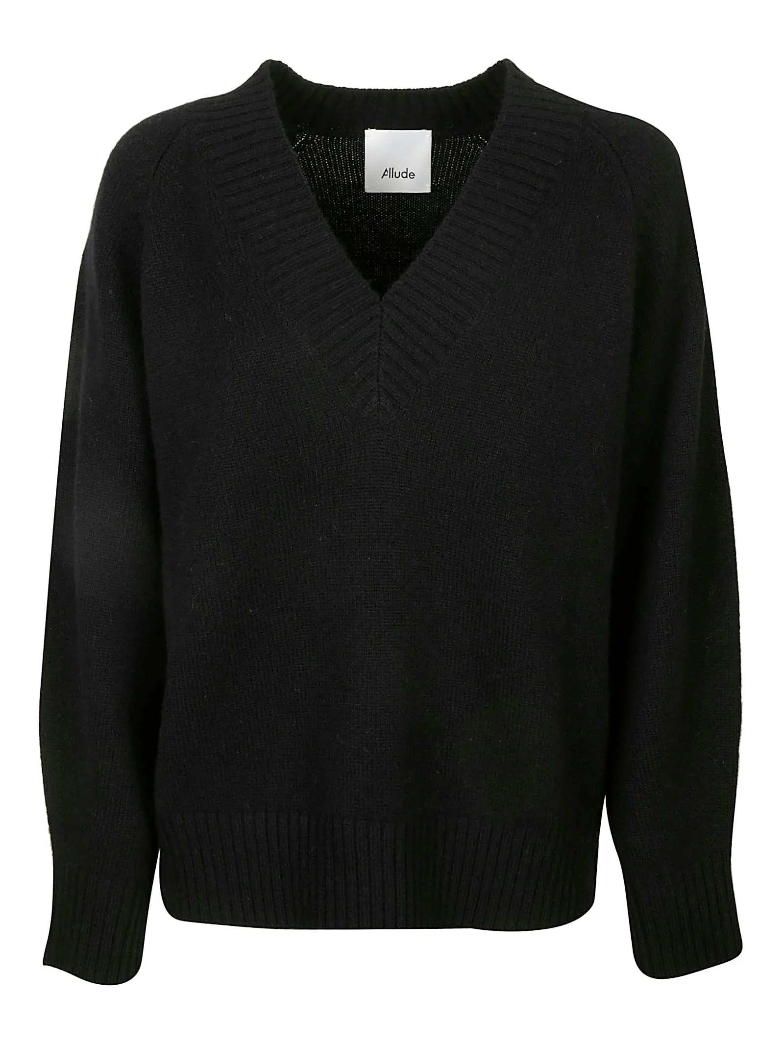 Allude V-Neck Knit Jumper