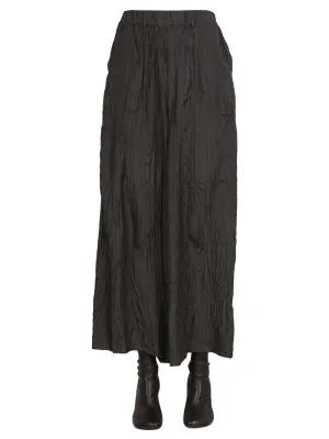 Alysi Ruched Wide Leg Trousers