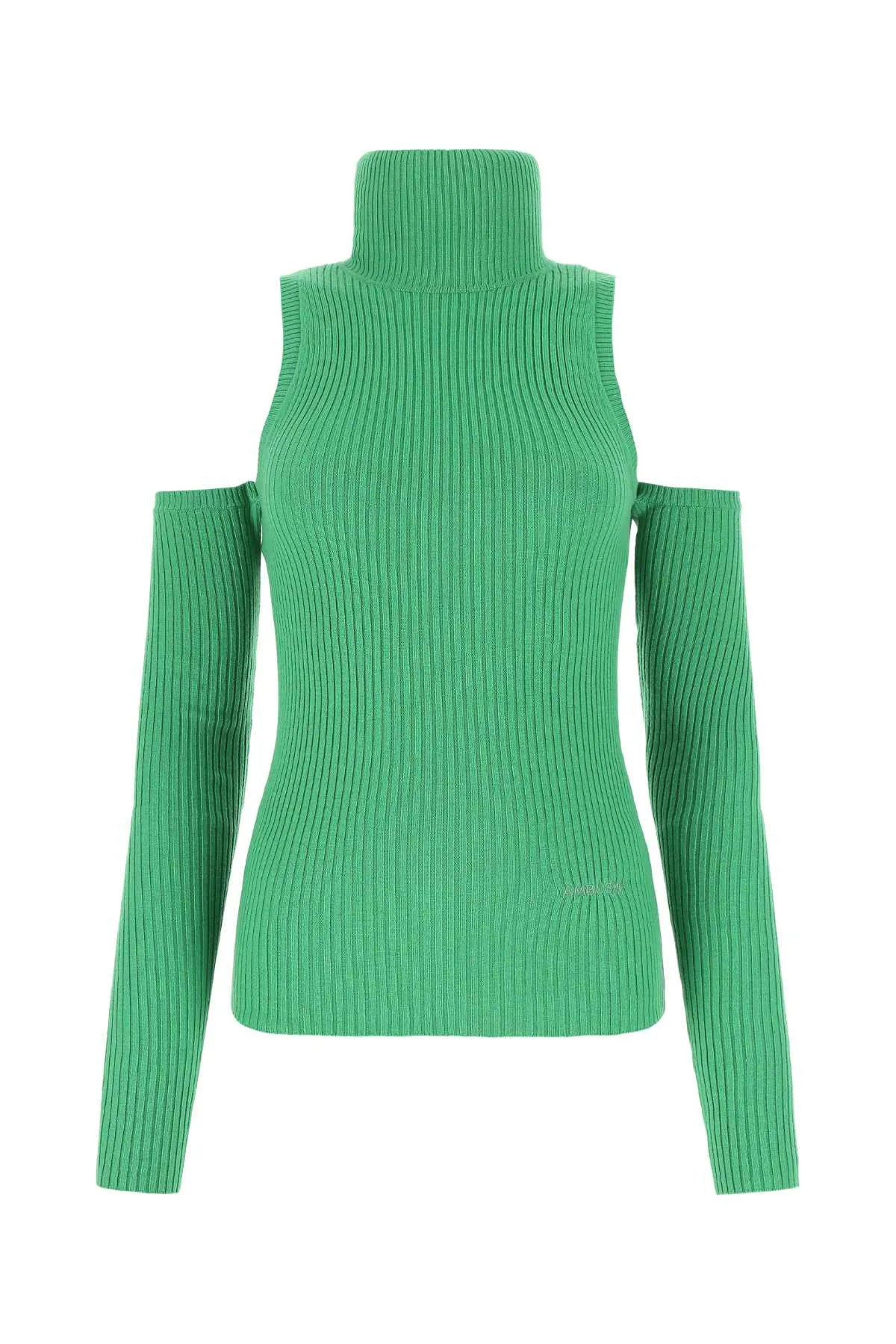 Ambush Cold-Shoulder High-Neck Sweater
