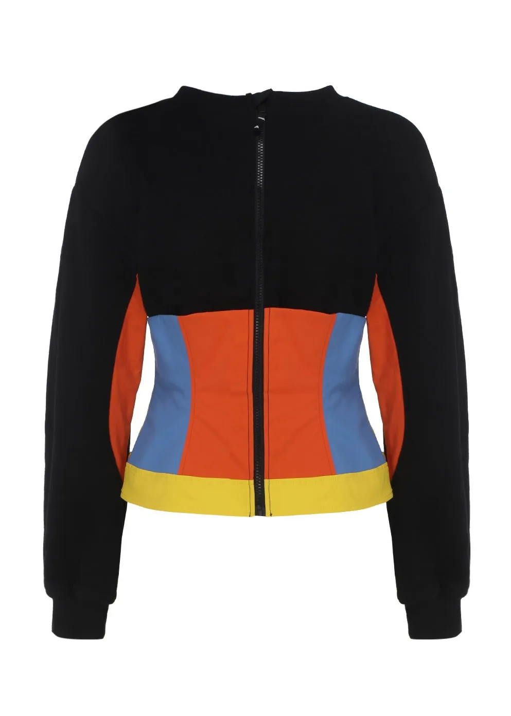 Ambush Colour-Block Panelled Bodice Detailed Sweater