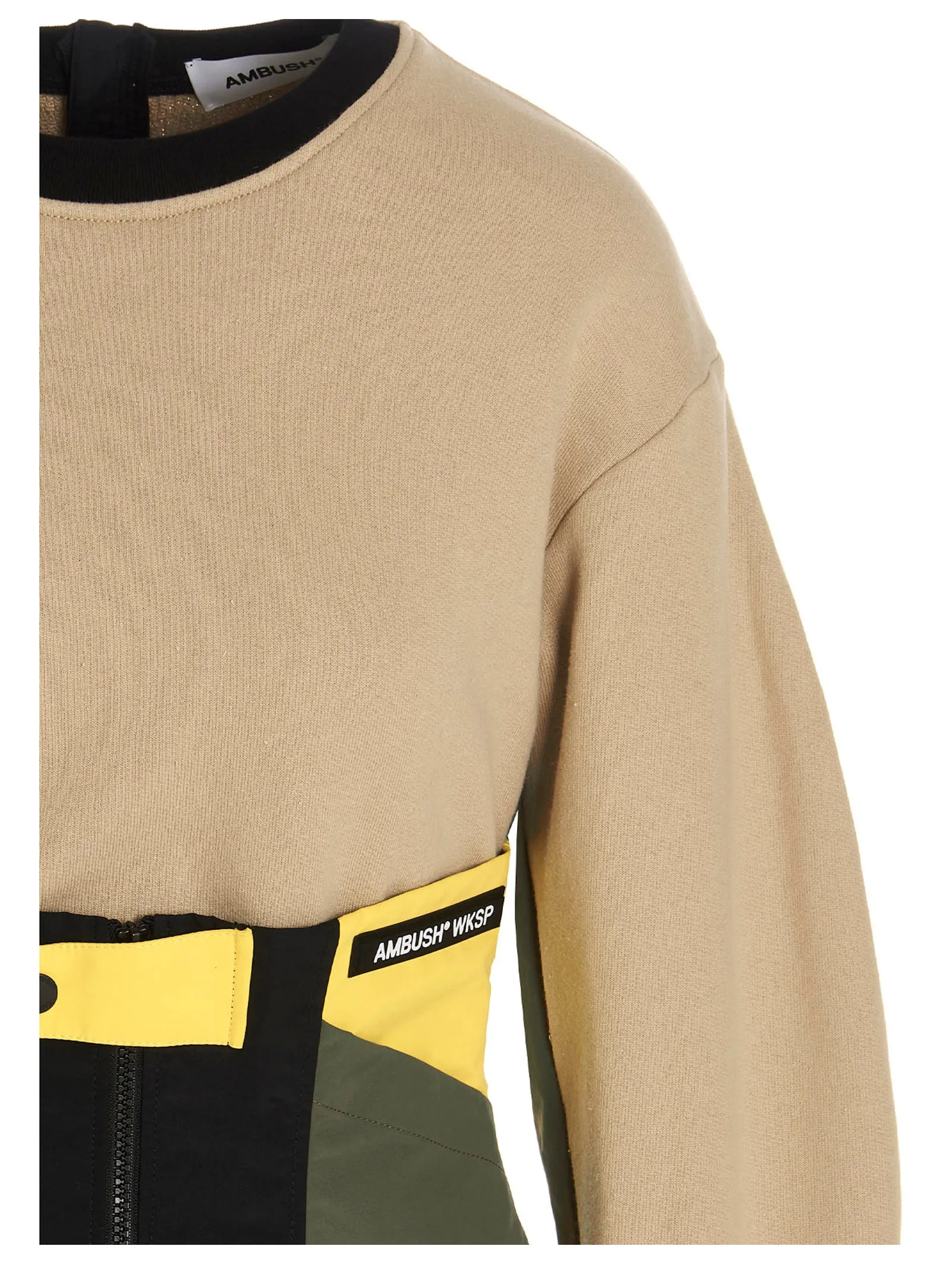 Ambush Contrasting Bodice Detailed Sweater