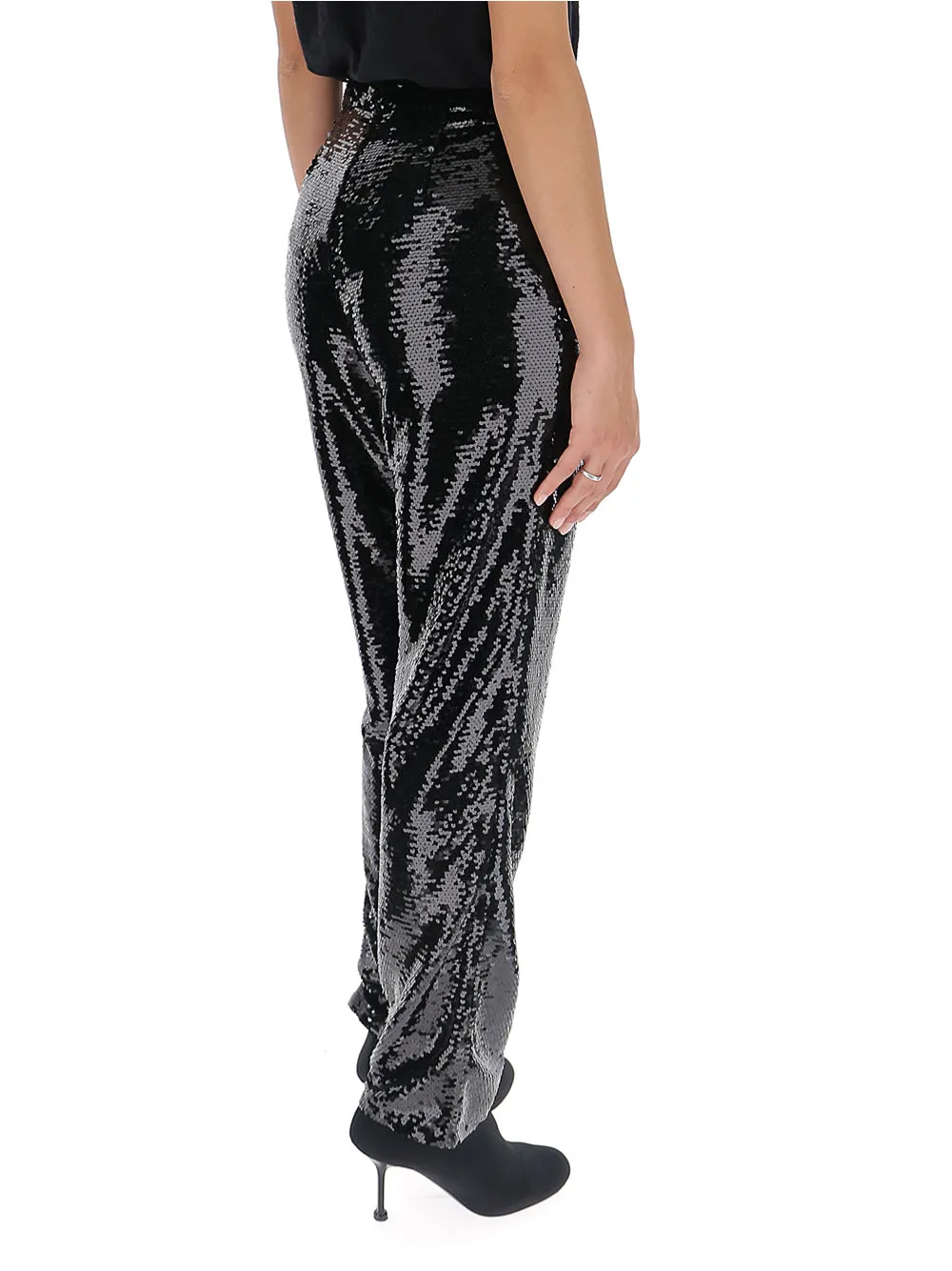Amen Embellished High Waist Trousers