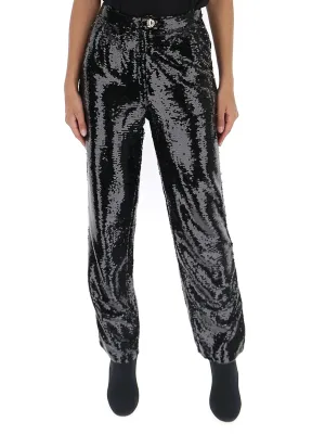Amen Embellished High Waist Trousers