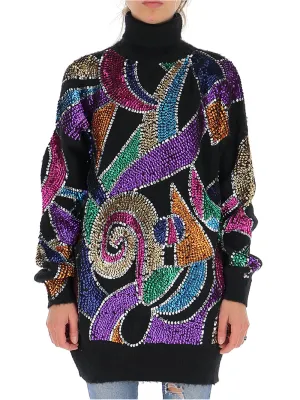 Amen Embellished Knit Jumper