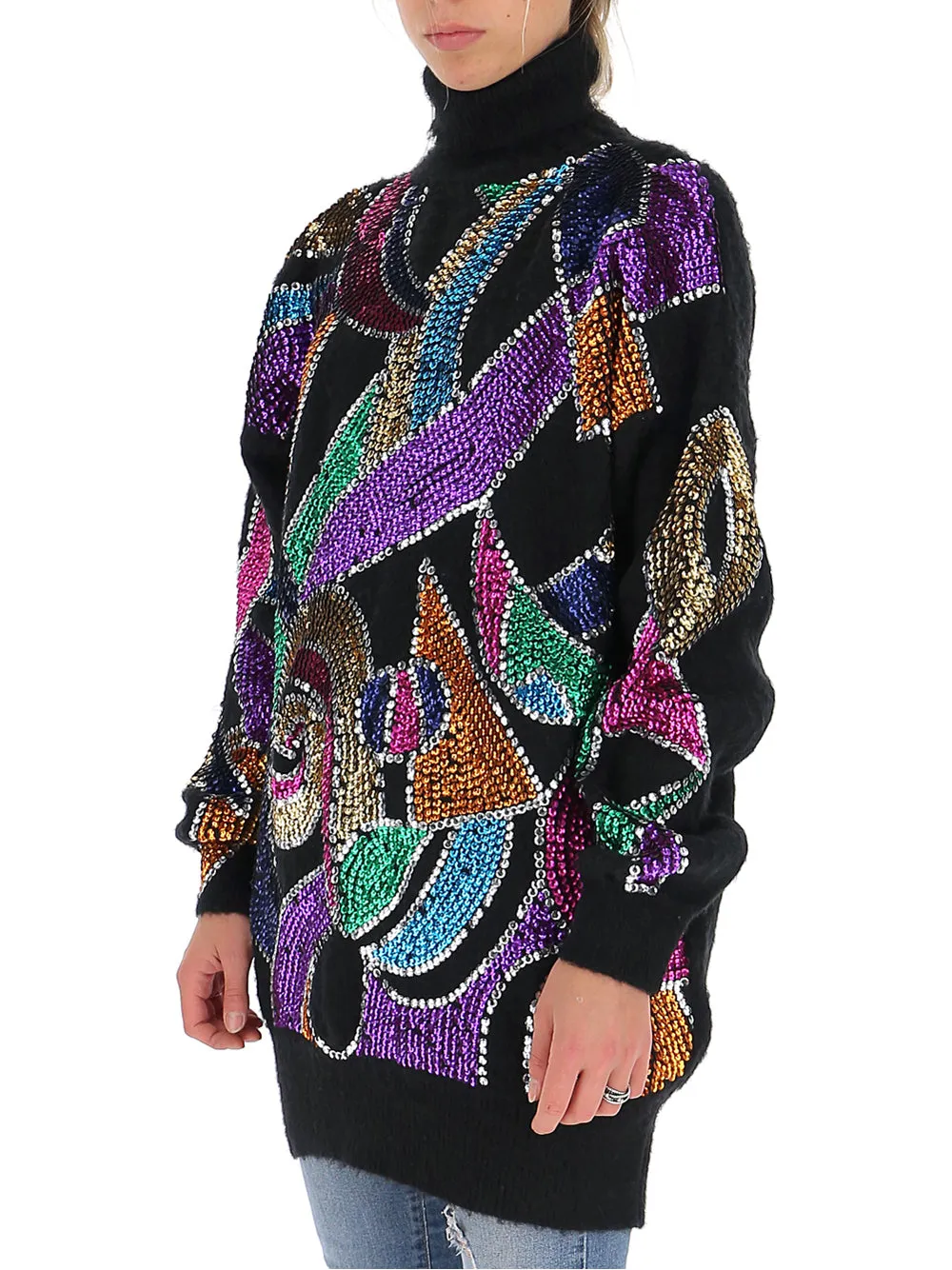 Amen Embellished Knit Jumper