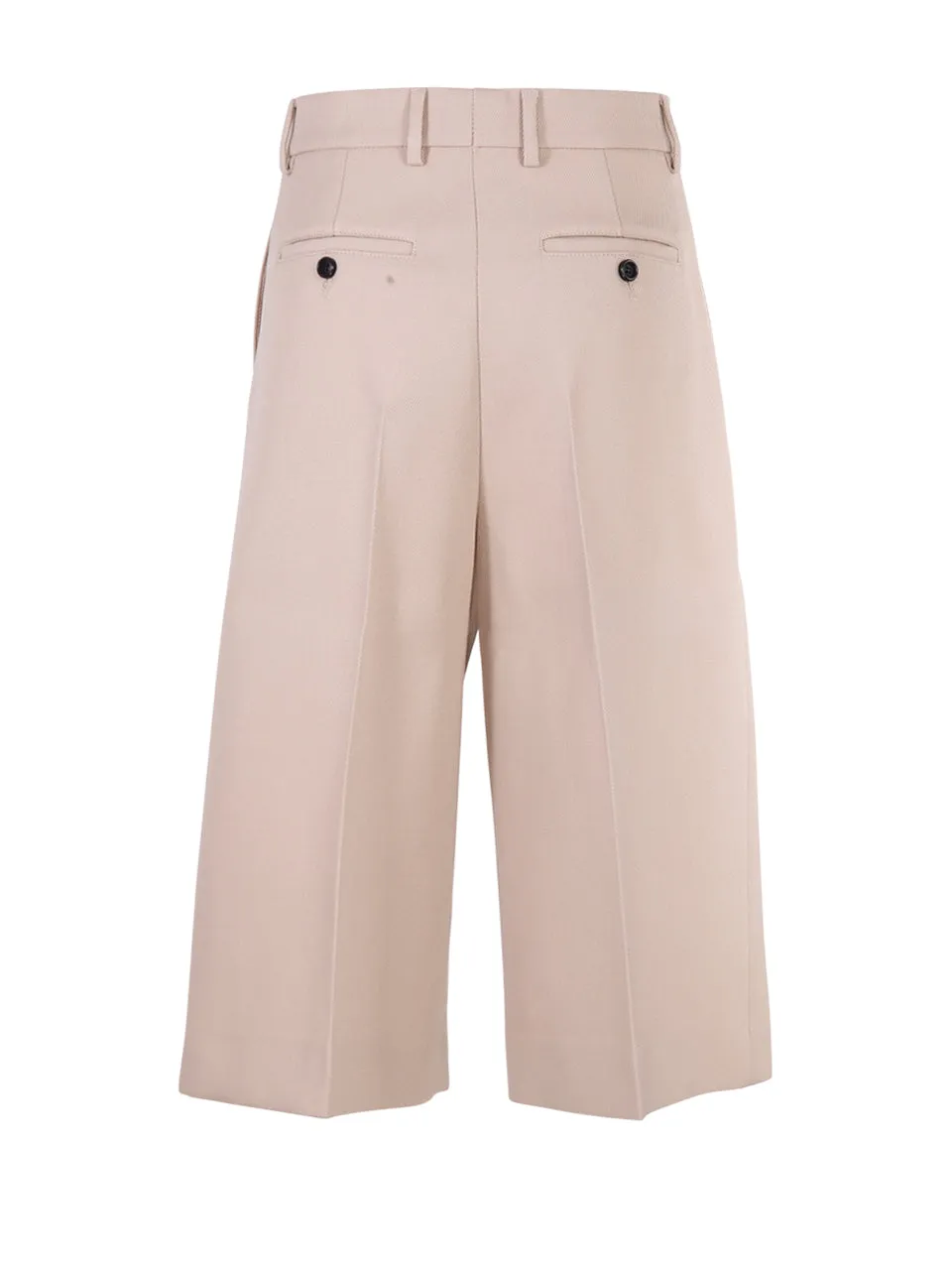 AMI Cropped-Leg Trousers