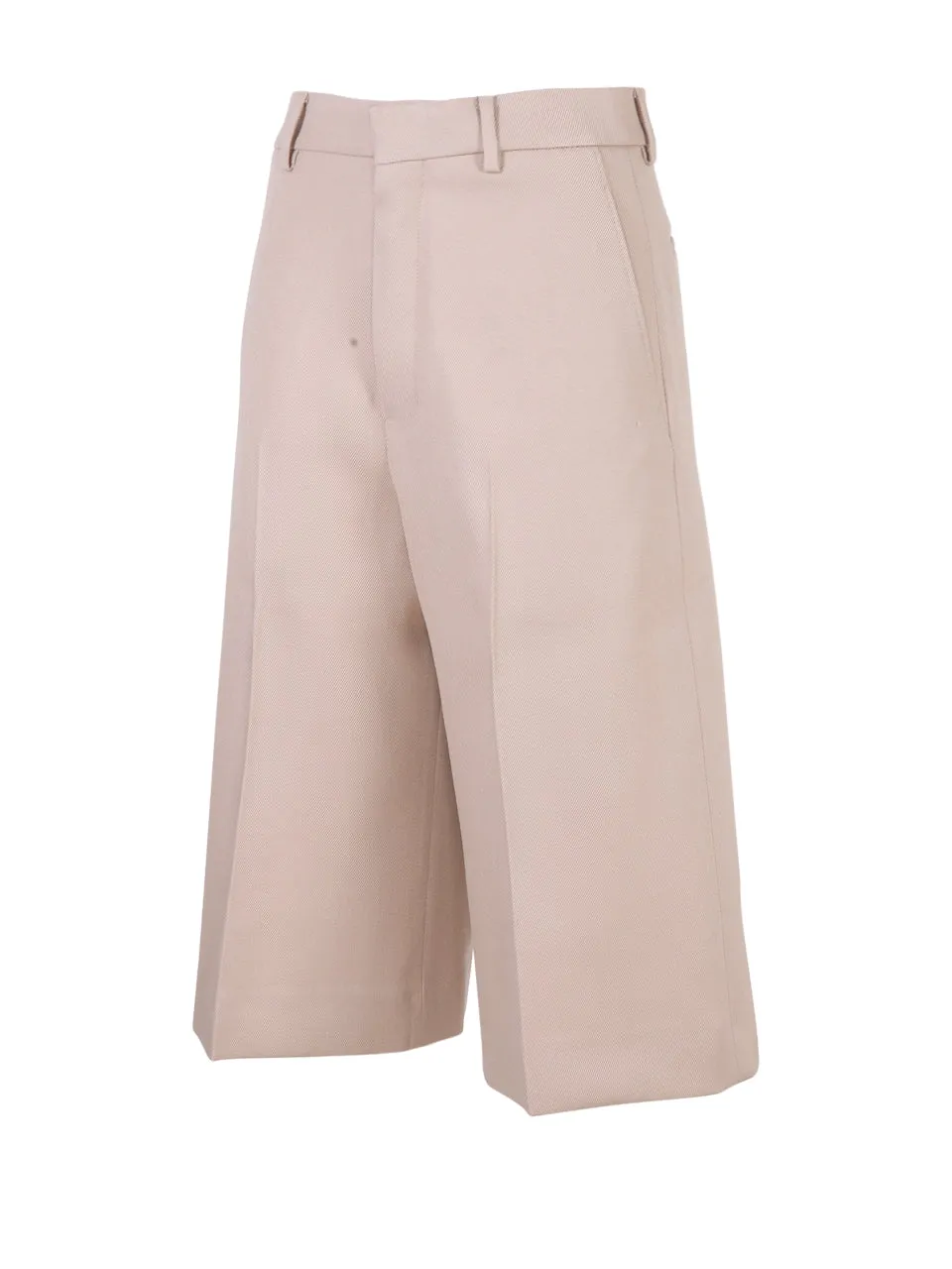 AMI Cropped-Leg Trousers