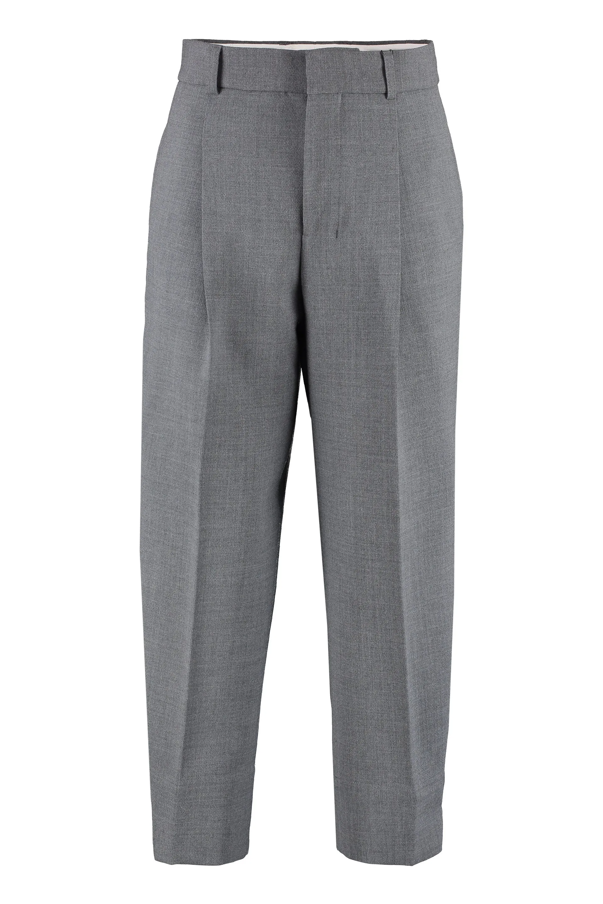 AMI Cropped Tapered Pants