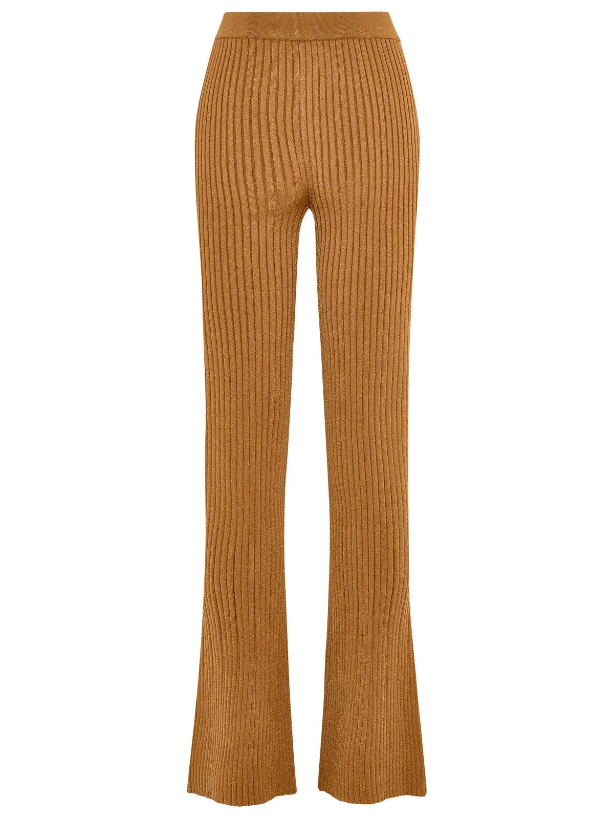 AMI Rib-Knitted Pants