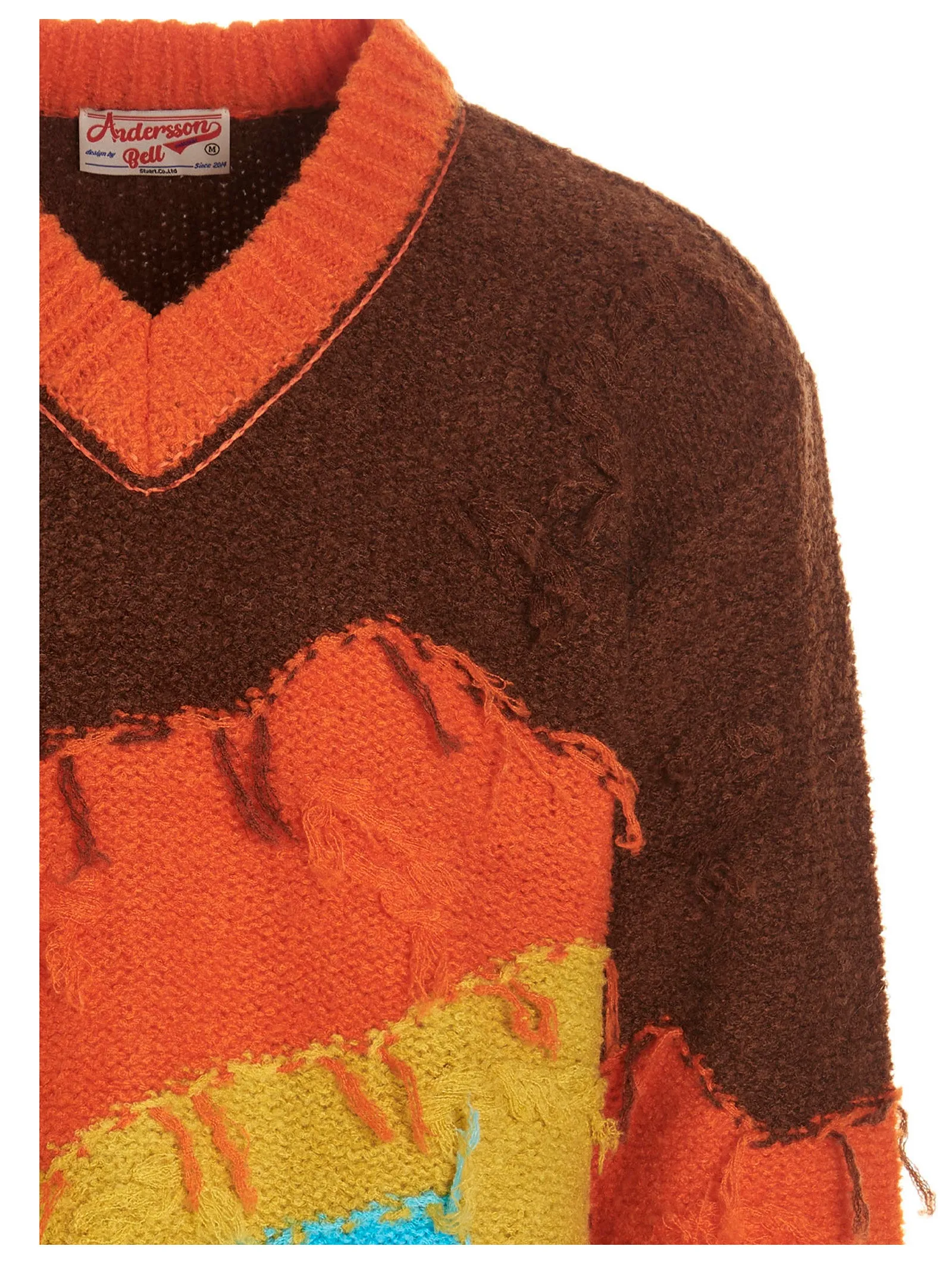 Andersson Bell Mountain Intarsia V-Neck Sweater
