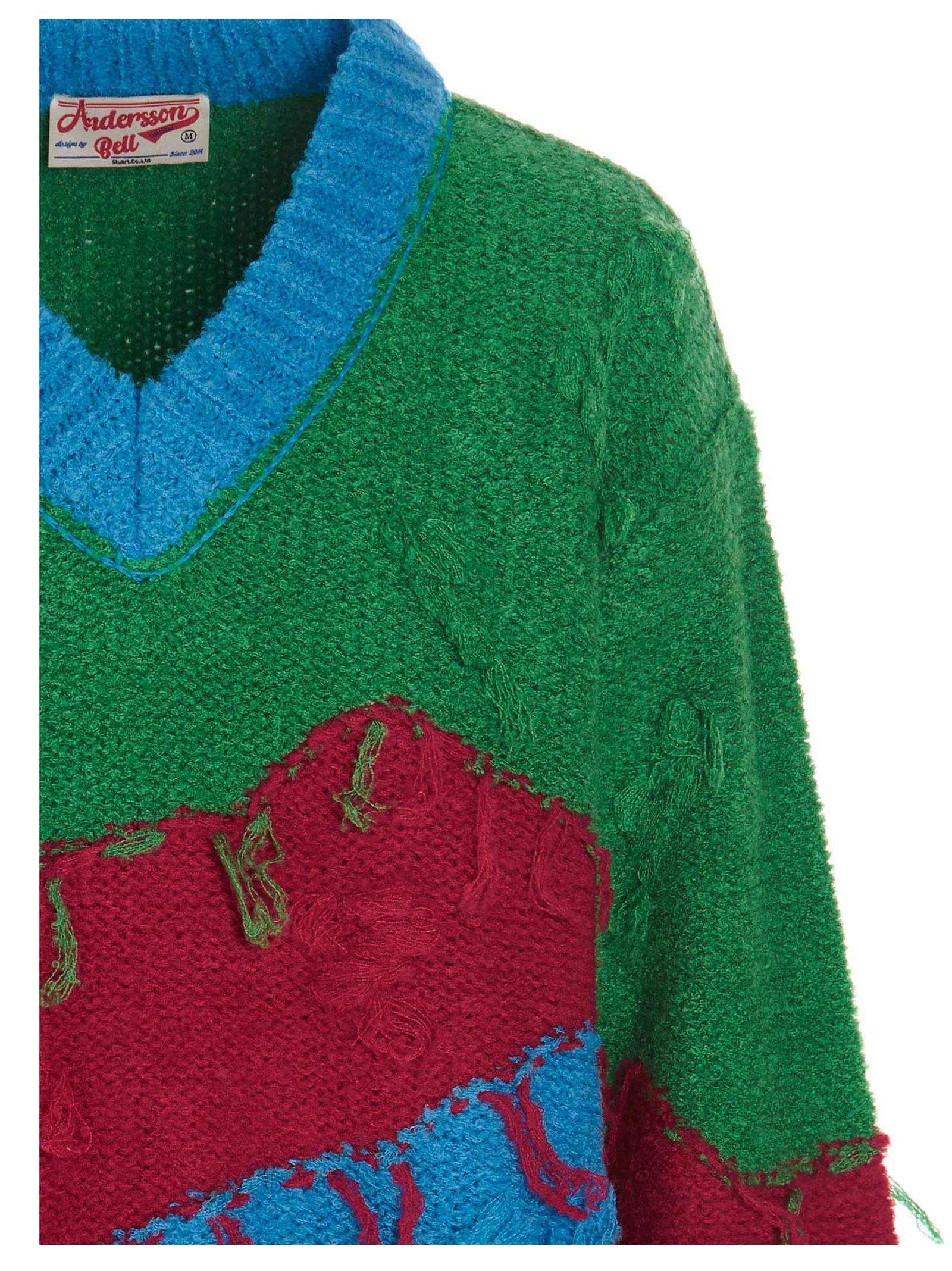 Andersson Bell Mountain Intarsia V-Neck Sweater