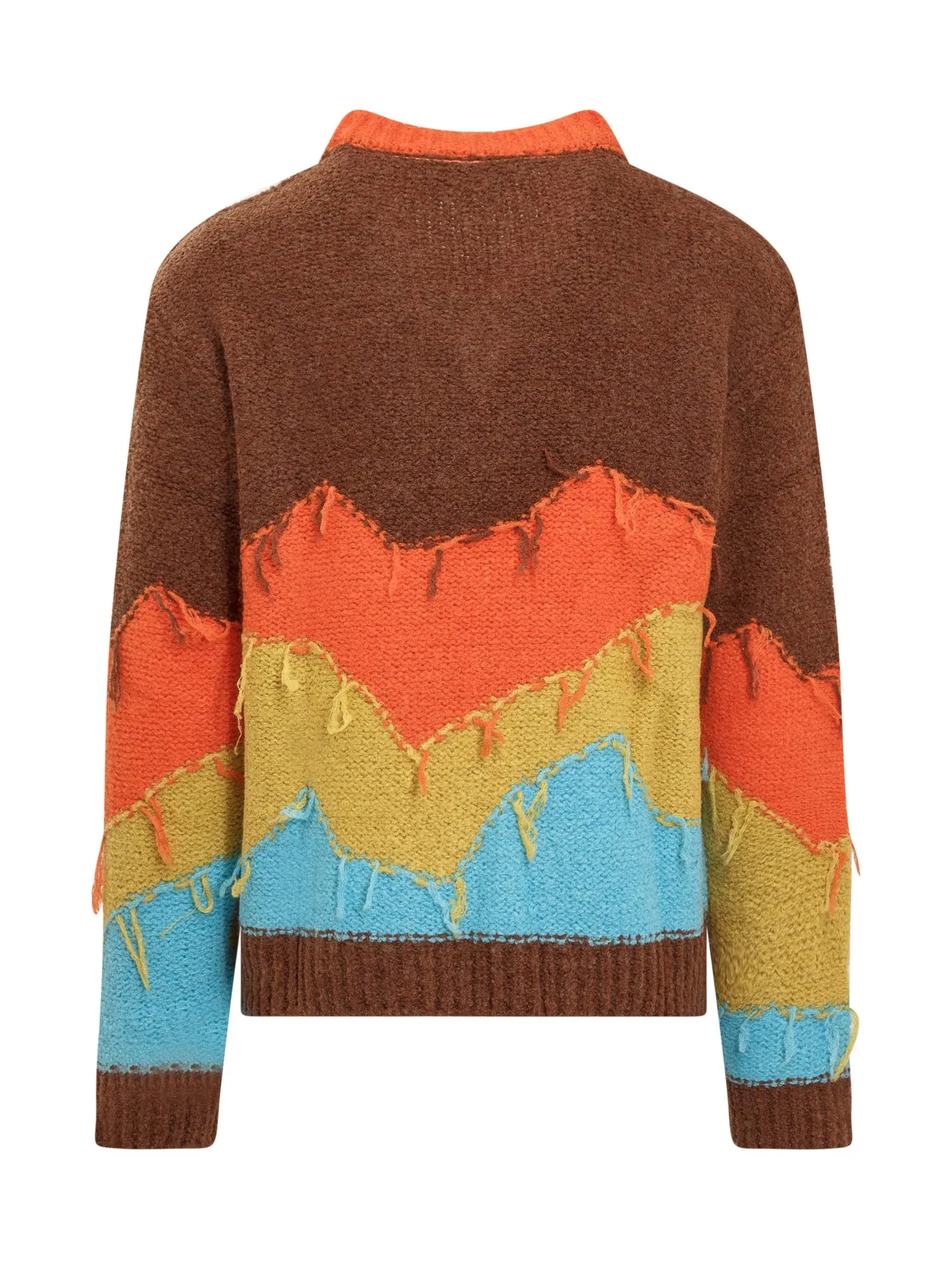 Andersson Bell Mountain Intarsia V-Neck Sweater