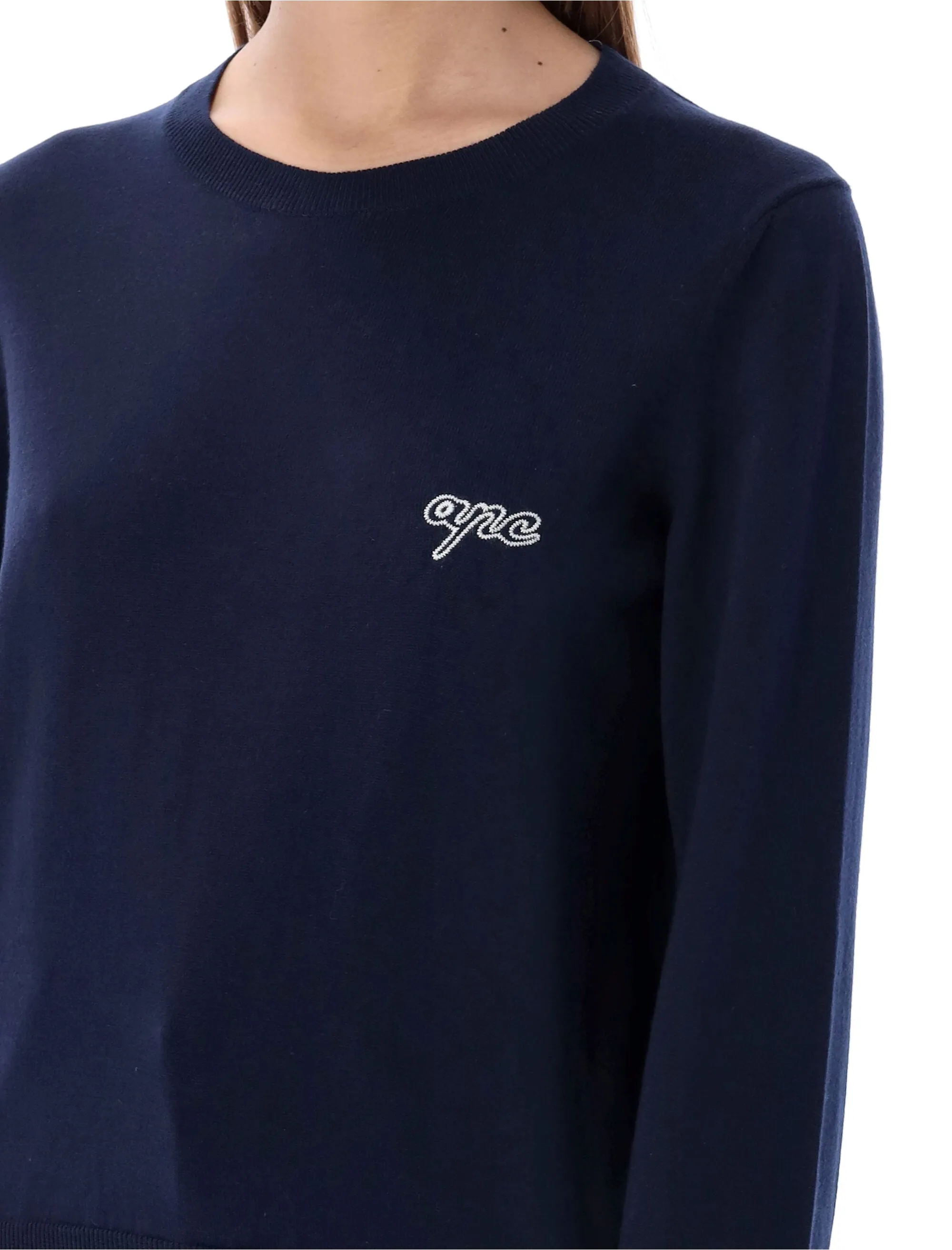 A.P.C. Logo EmBroidered Knit Jumper