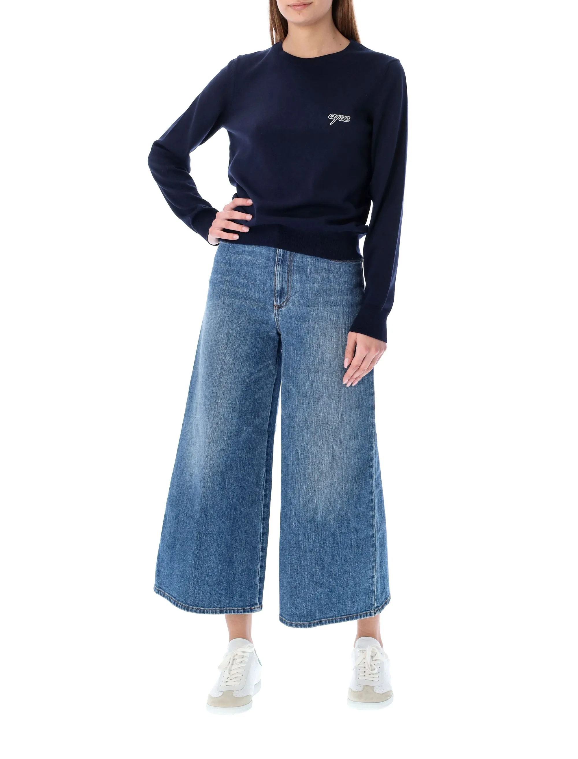 A.P.C. Logo EmBroidered Knit Jumper